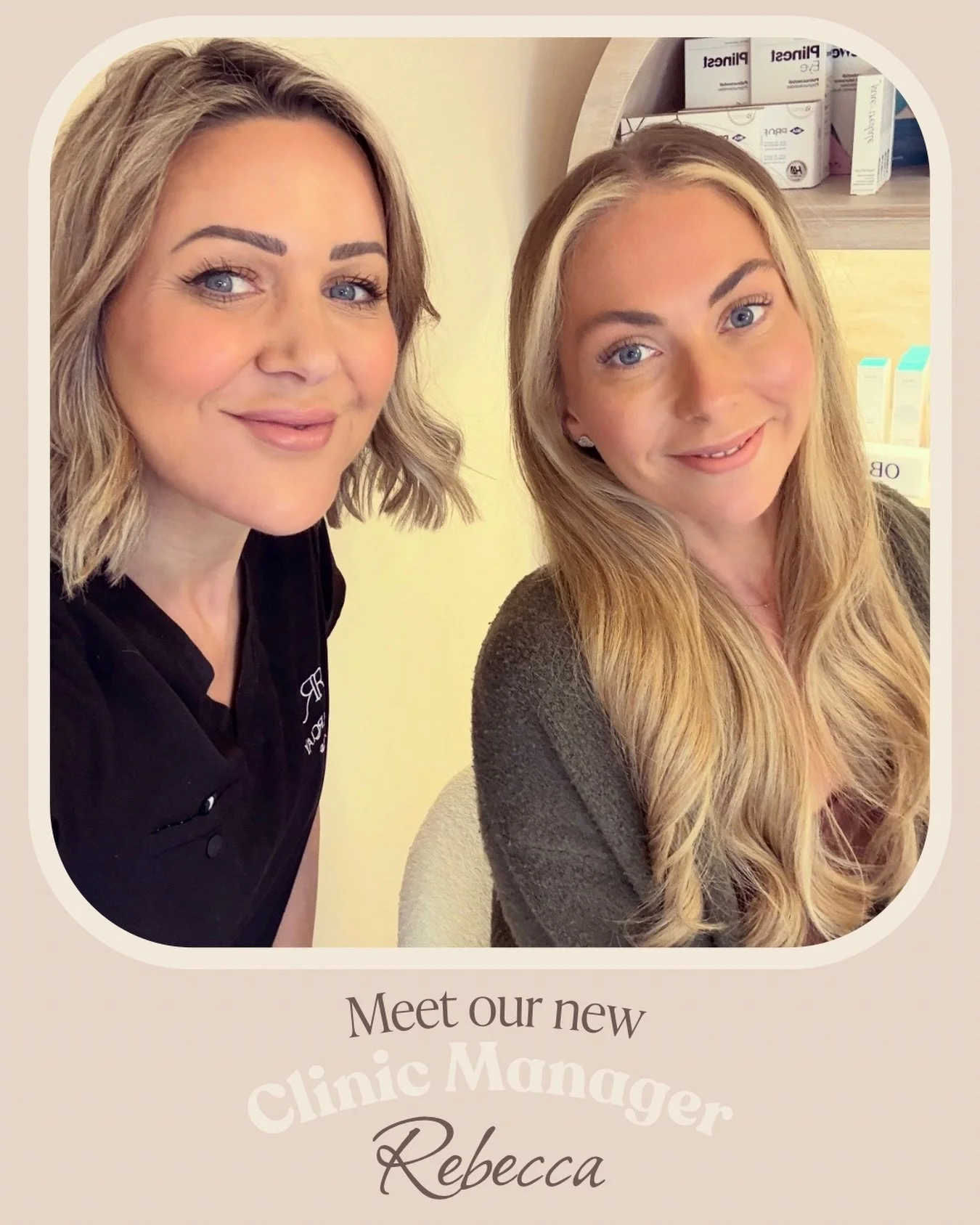 📣BIG ANNOUNCEMENT 📣 

Every clinic needs an admin angel&hellip; &amp; I am very lucky enough to have found mine 💜✨

The best part? She also happens to be one of the loveliest humans &amp; a beautiful friend 💕

So meet Rebecca, officially the new 
