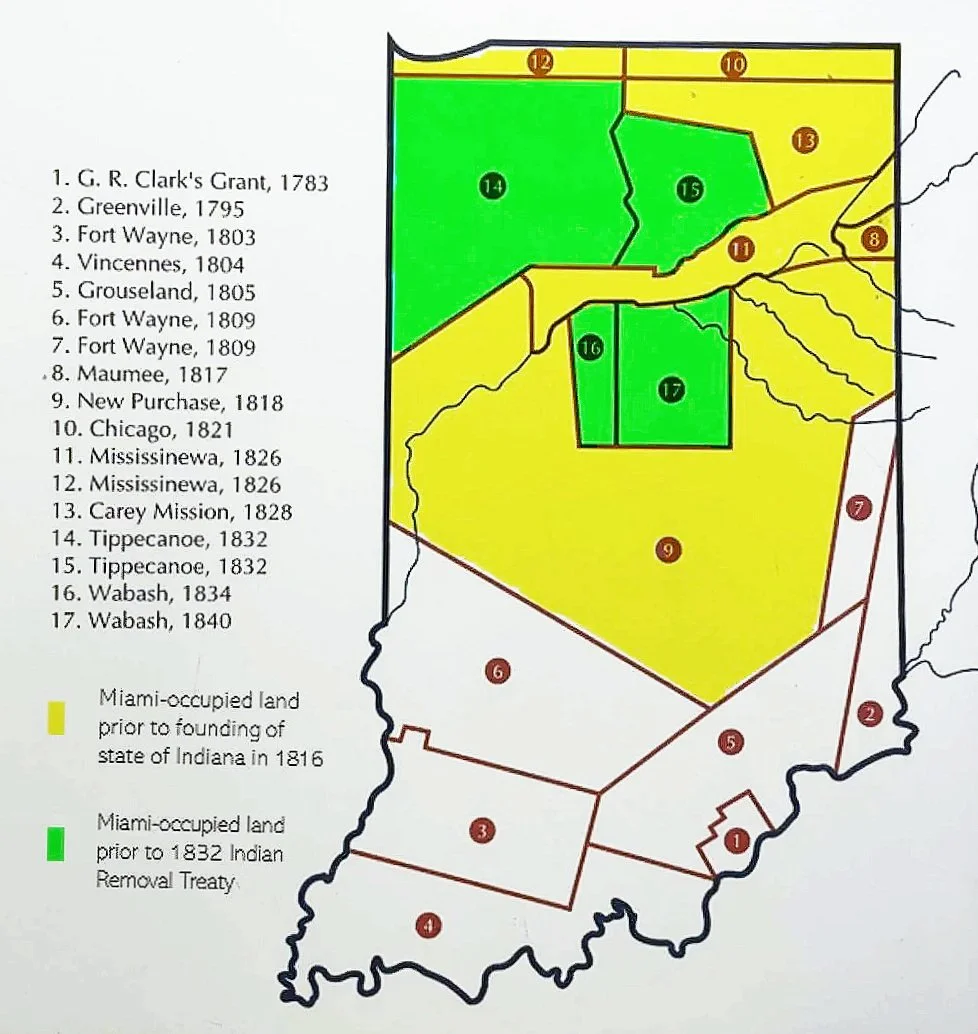 Treaty Cessions (1783-1840), adapted from Rafert (1999)