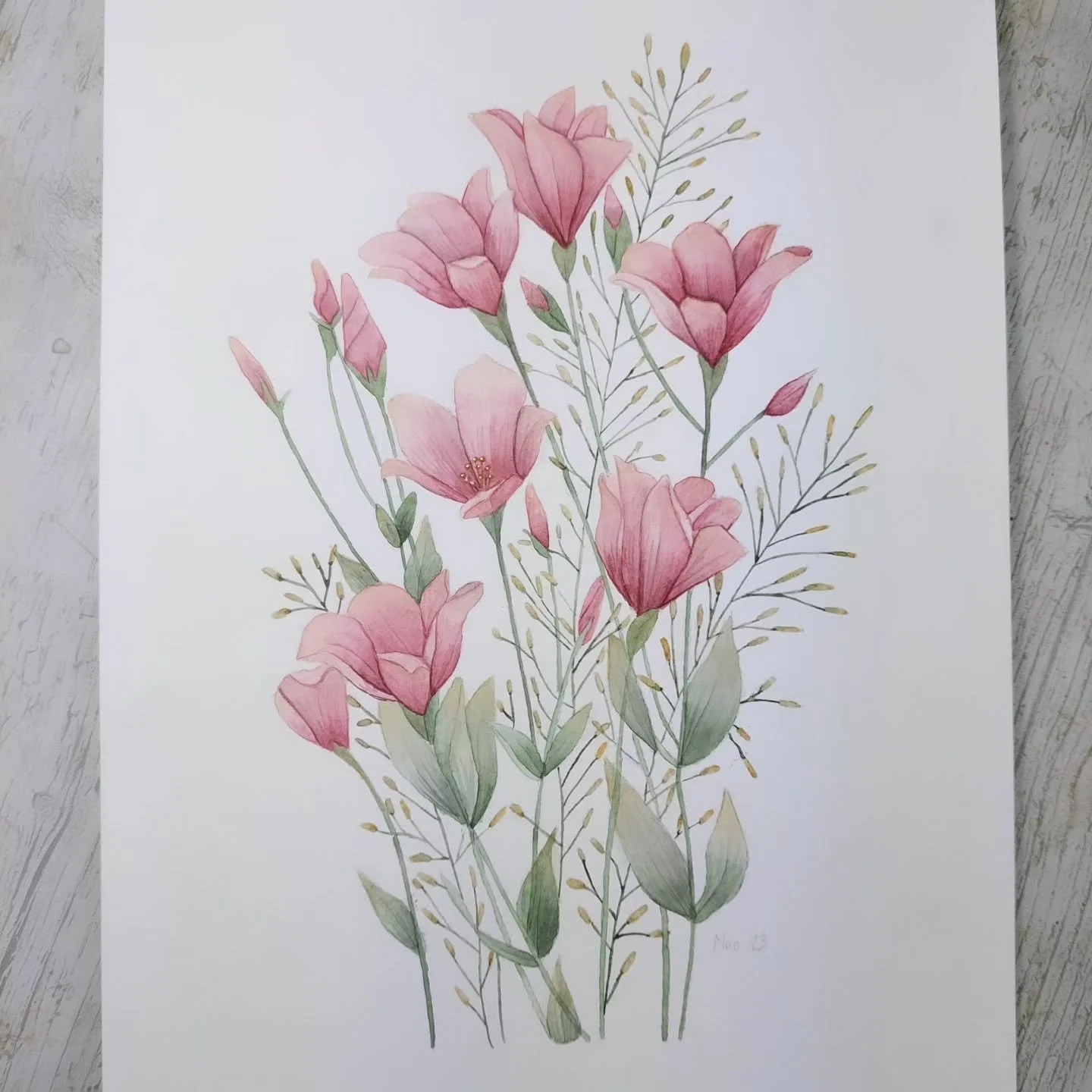 Acuarela del libro Arte para curar de @cristinacilloniz.

#cristinacilloniz #acuarelabotanica