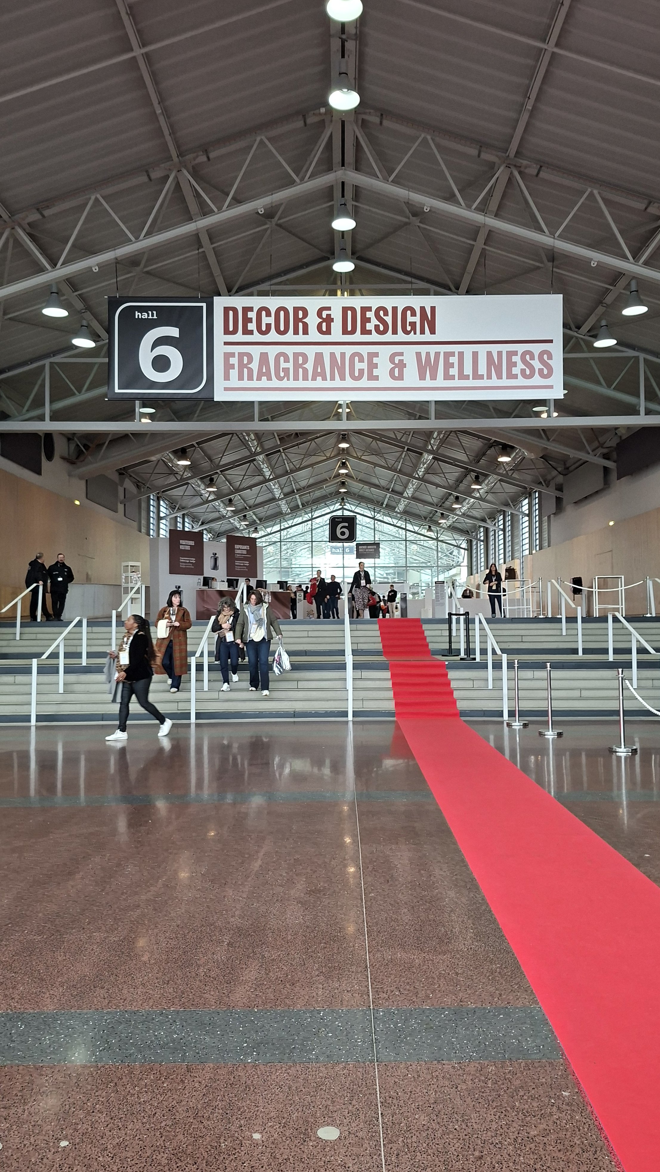 Hall entrada Pabellón 6 Feria Maison et Objet París