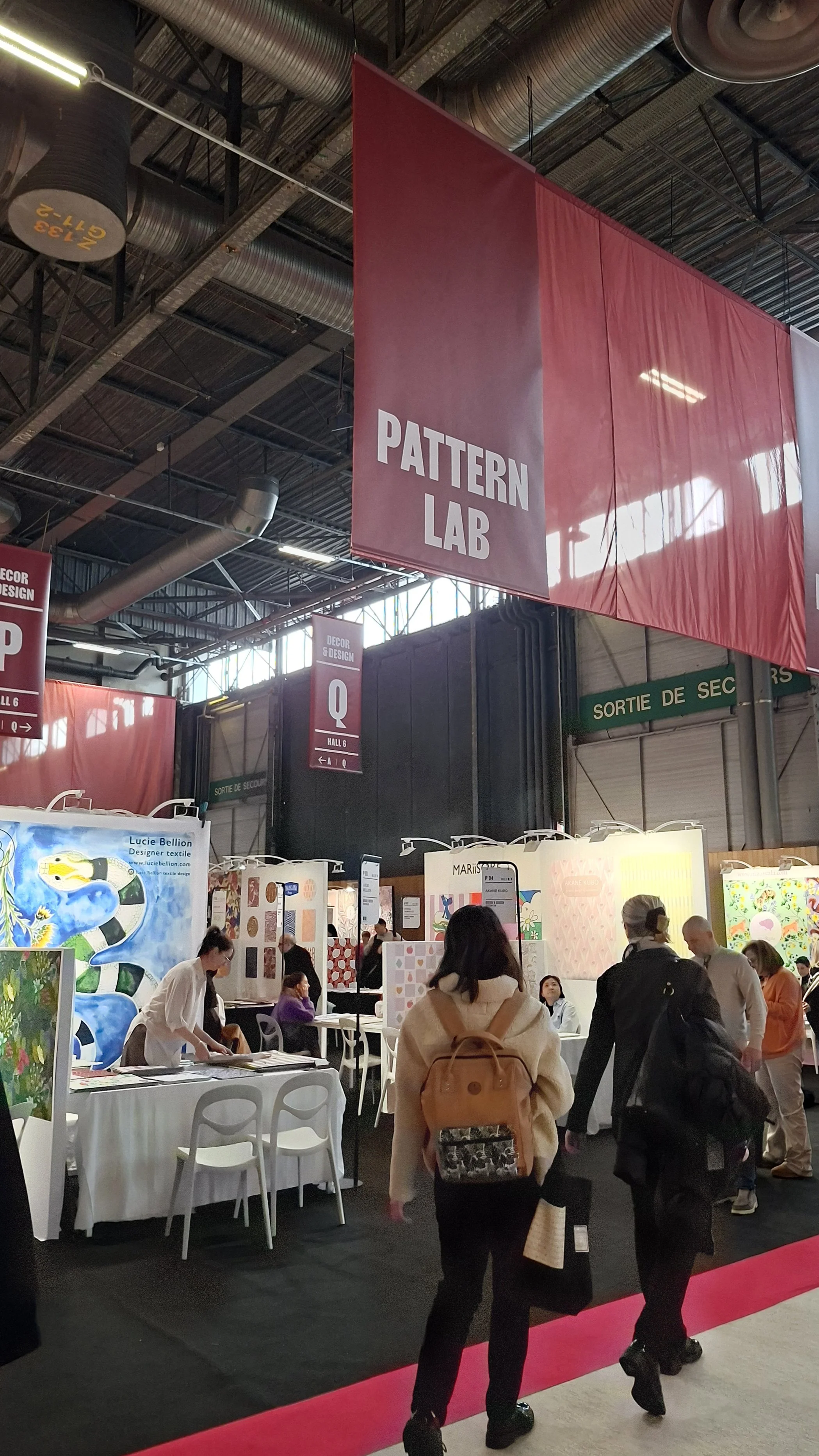 Pabellón 6 Feria Maison et Objet Pattern Lab, zona de diseñadores de la feria