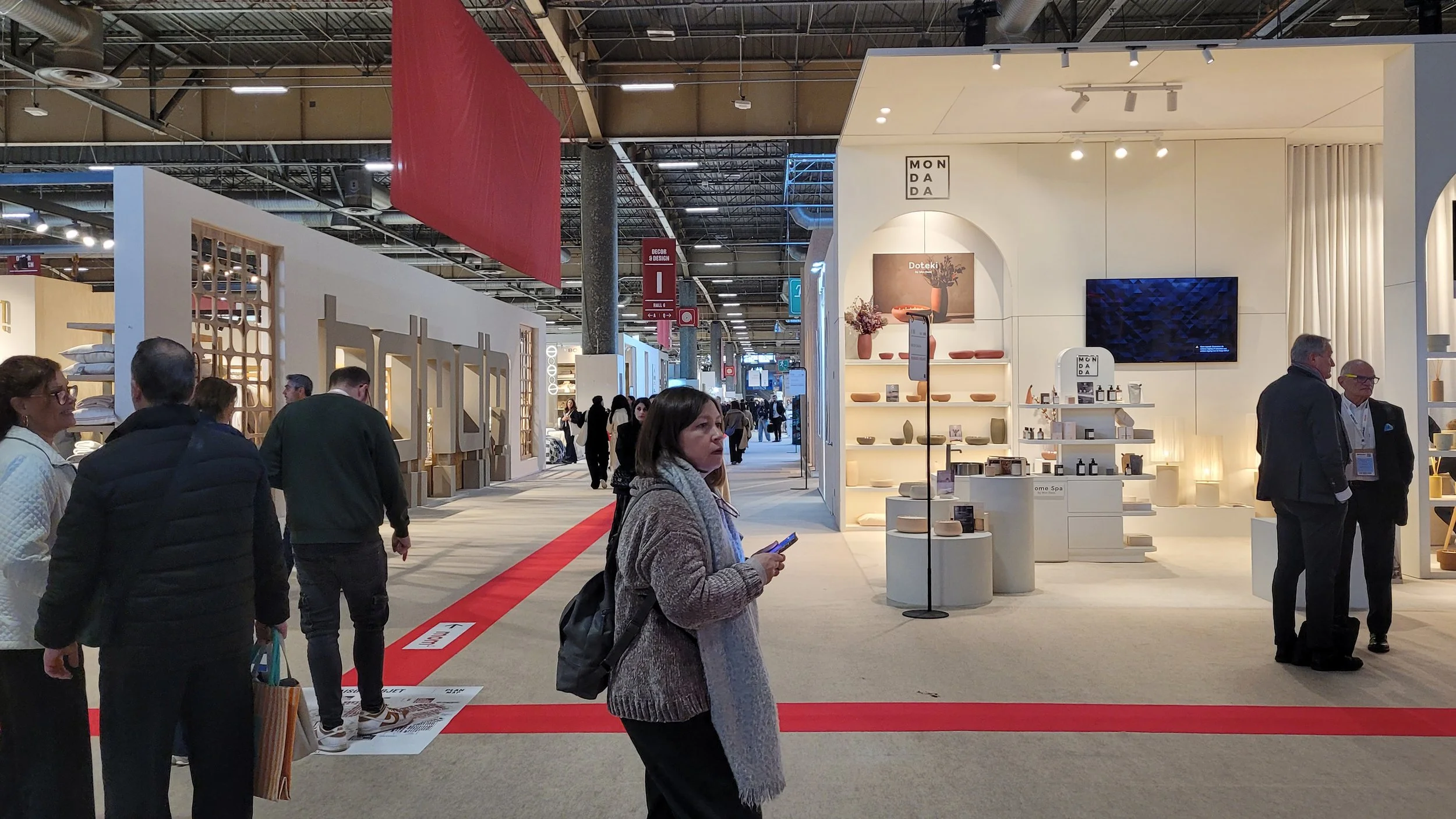 Pabellón 5 Feria Maison et Objet París, mobiliario e interiorismo