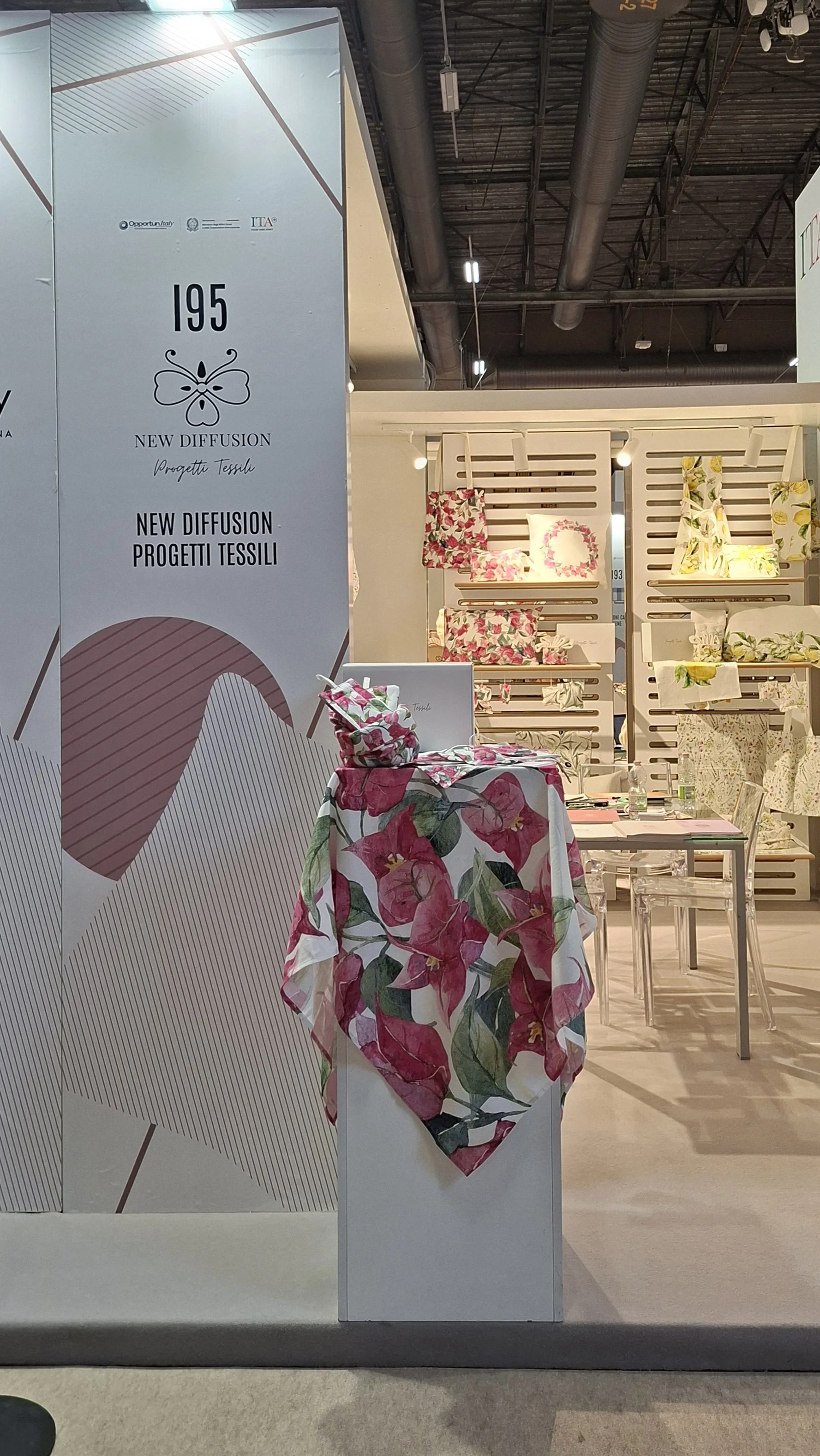 Pabellón 6 Feria Maison et Objet París, Stand New Diffusion, Textil Hogar, Home Textile