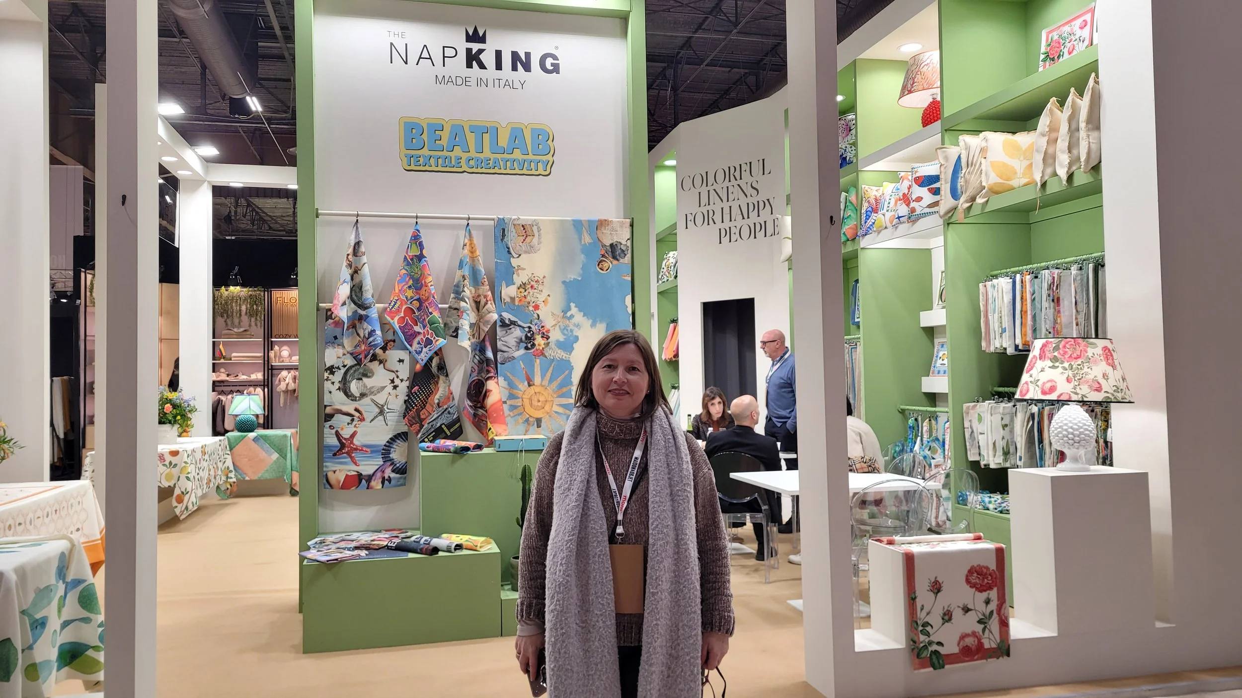 Pabellón 6 Feria Maison et Objet París, Stand The Napking, Textil Hogar, Home Textile