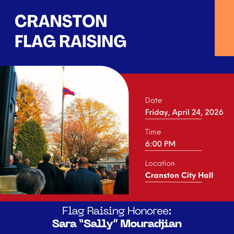 2026 ANC Flag Raising for Armenian Martyrs Day