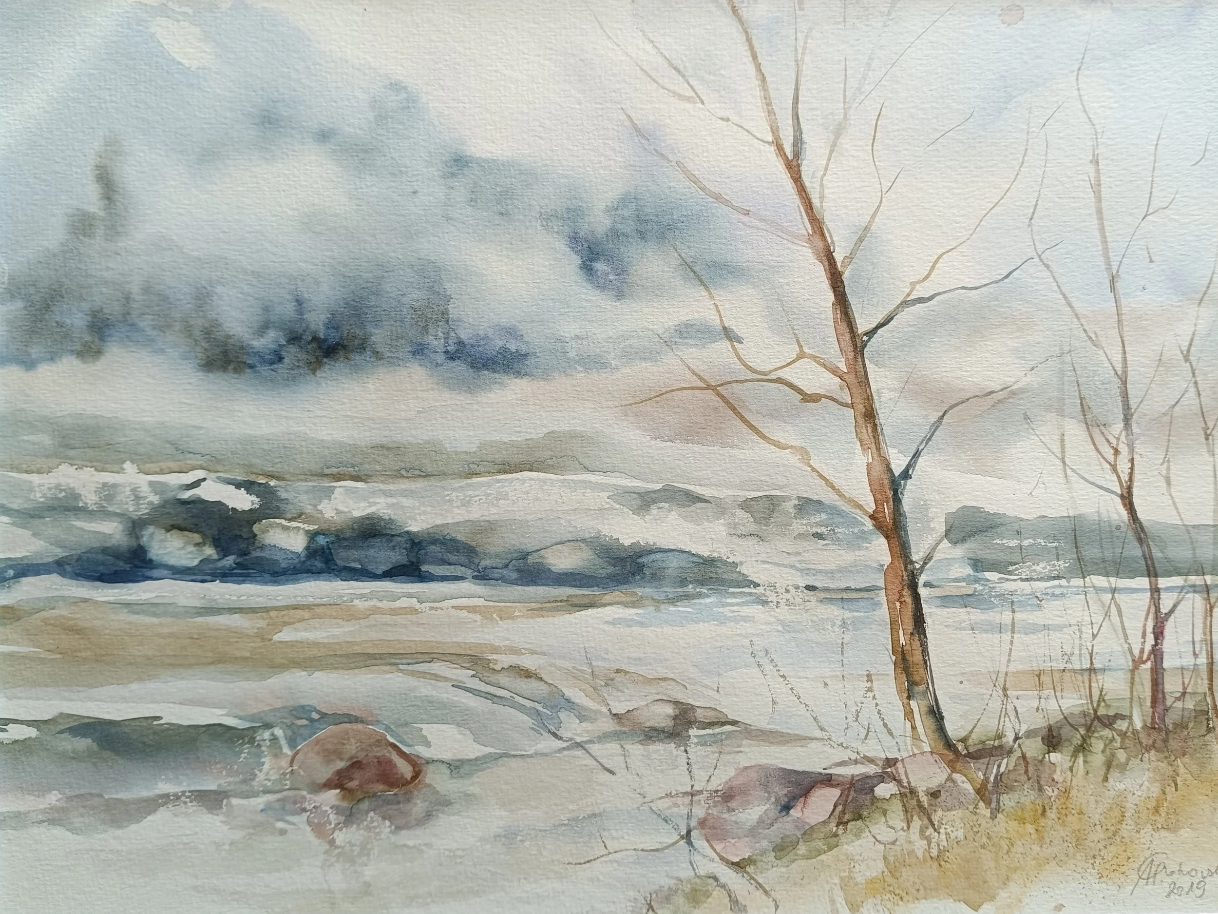 Widok na rzekę Prut - A. Czerwińska