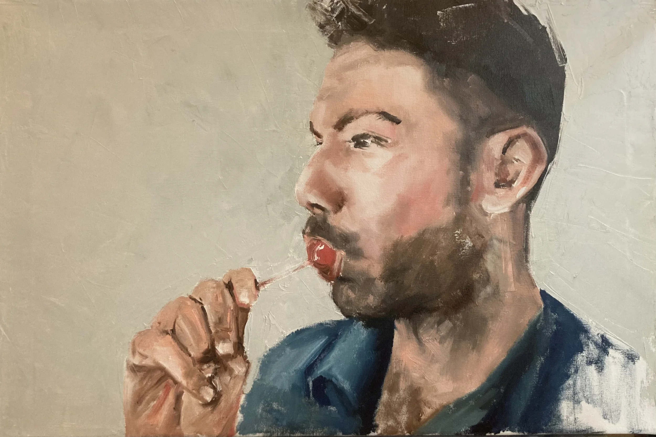 Dany and his lollipop - M. Franaszczuk