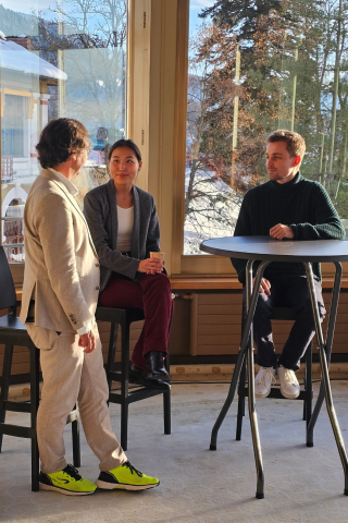 Consulting, discussing and collaborating at the Caux Initiatives of Change Foundation in Switzerland