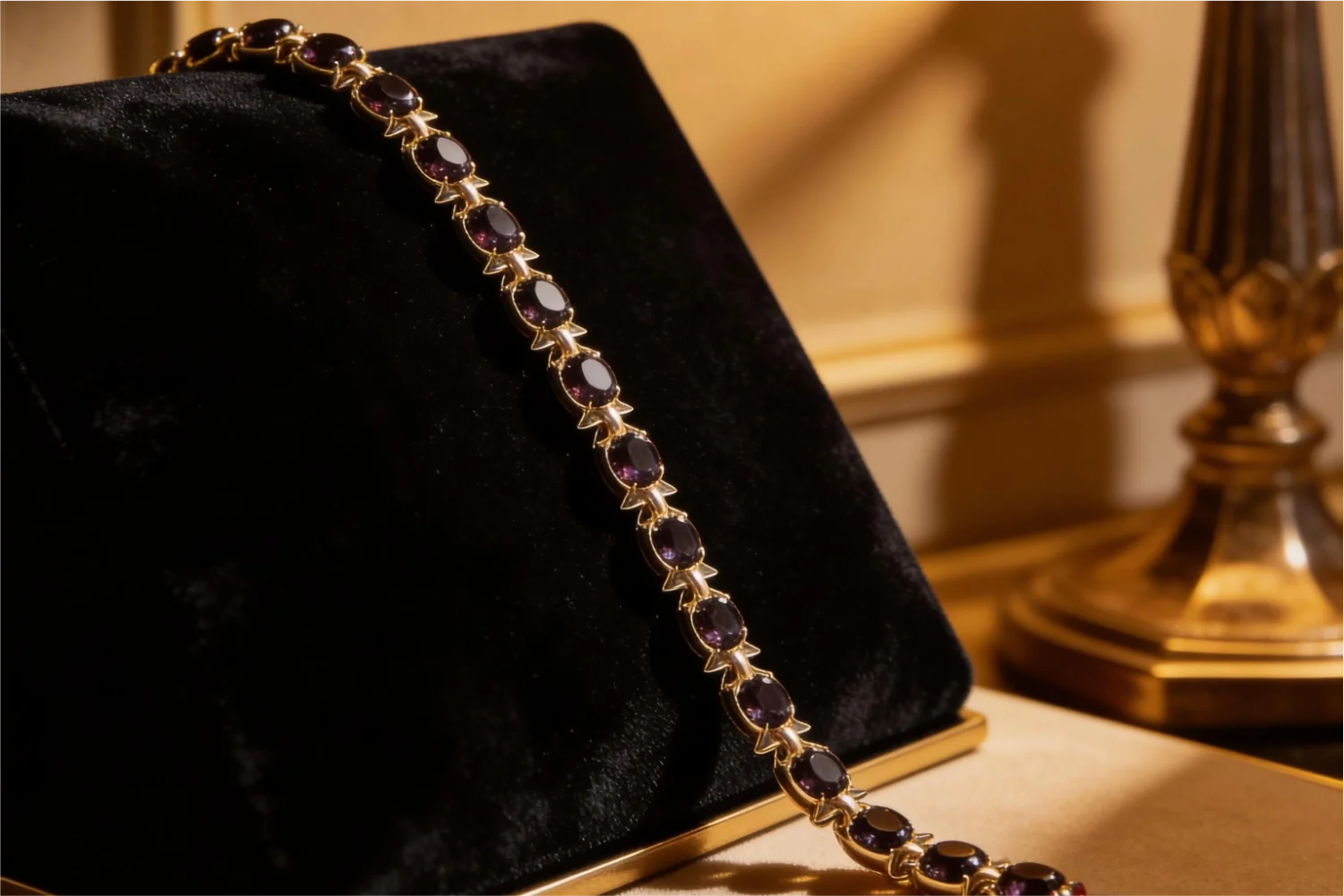 Bracelet Élégance Noire