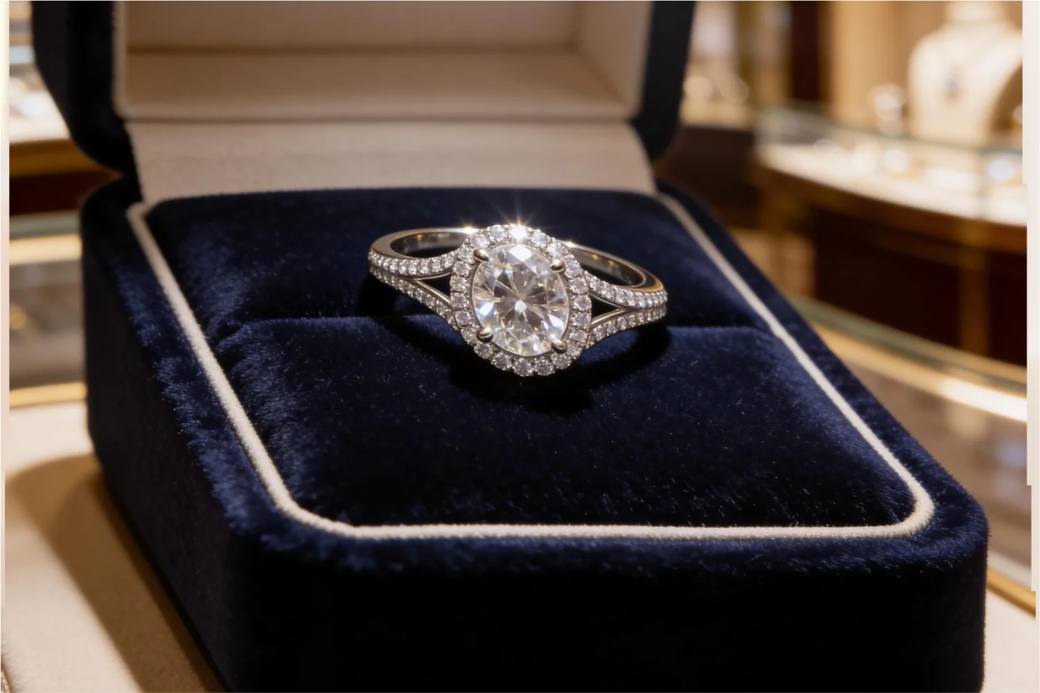 Bague Éclat Serein en Plaqué Argent