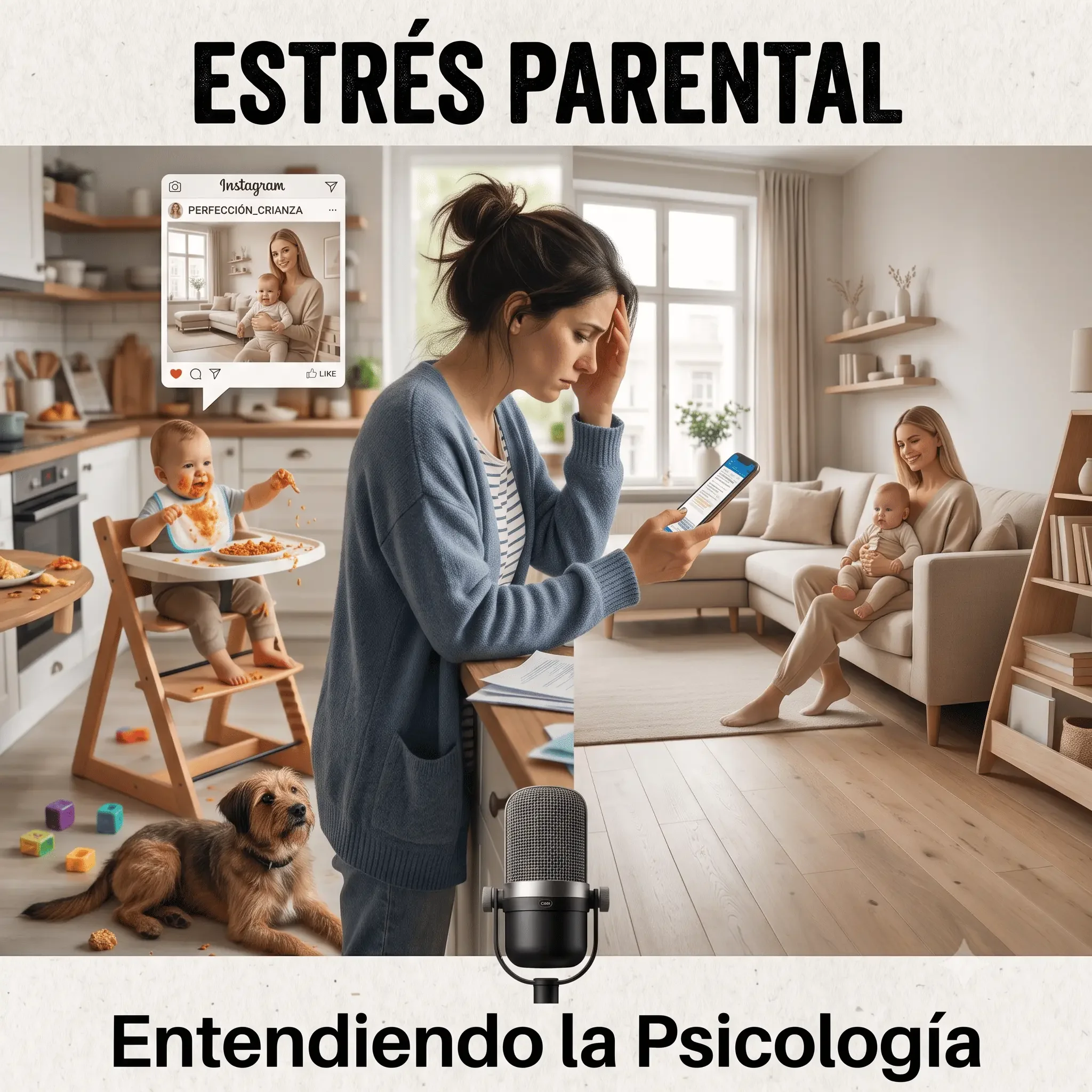 Estrés parental: la intoxicación de las redes