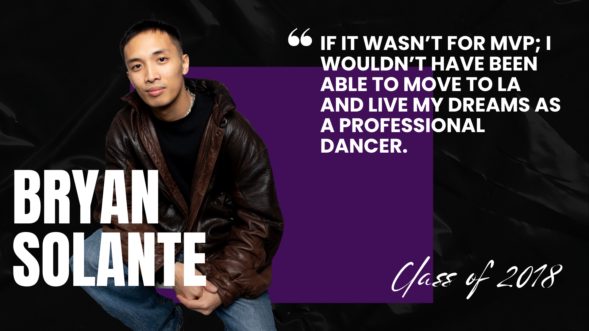 Bryan Solante Alumni Testimonial