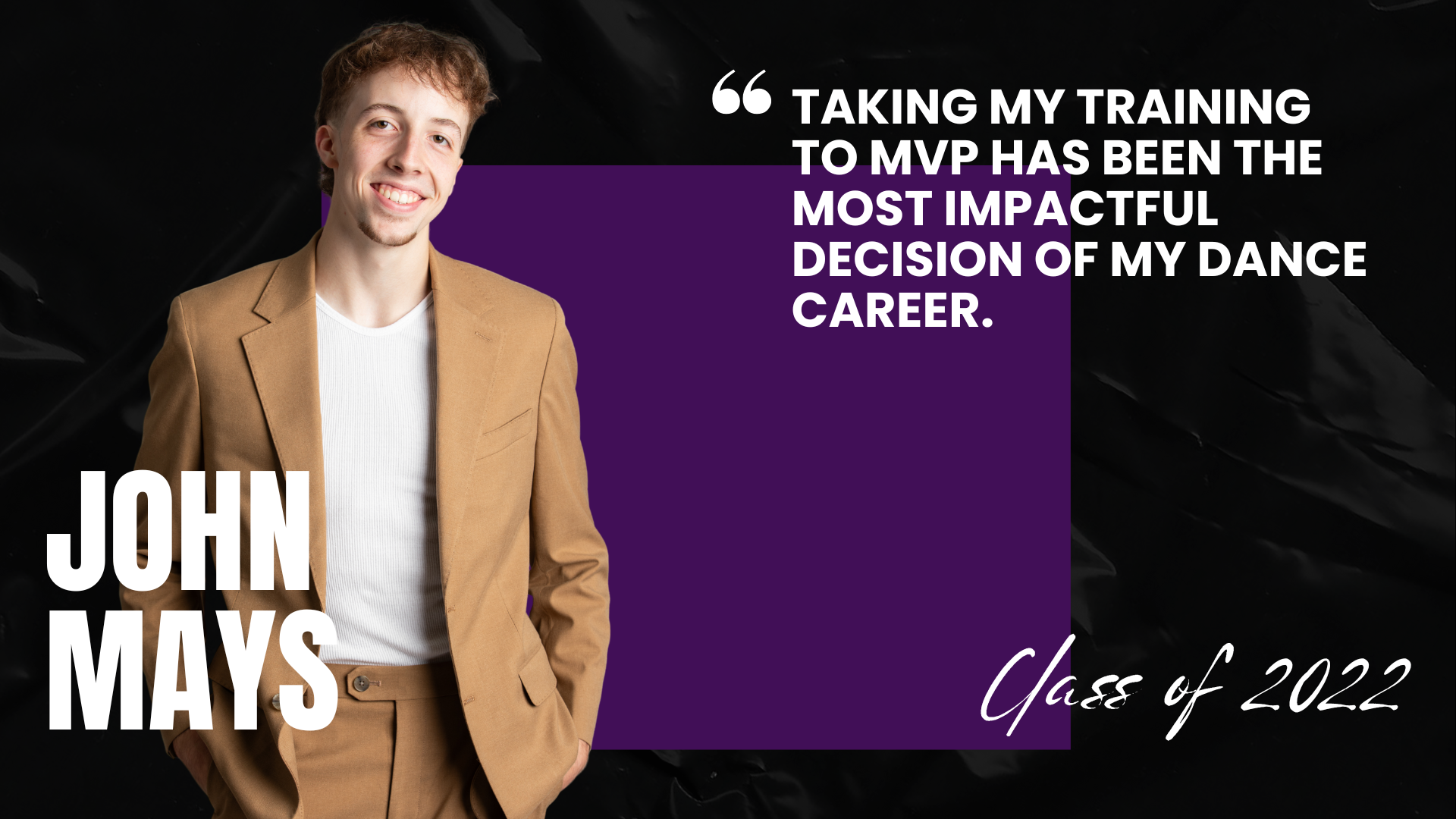 John Mays Alumni Testimonial