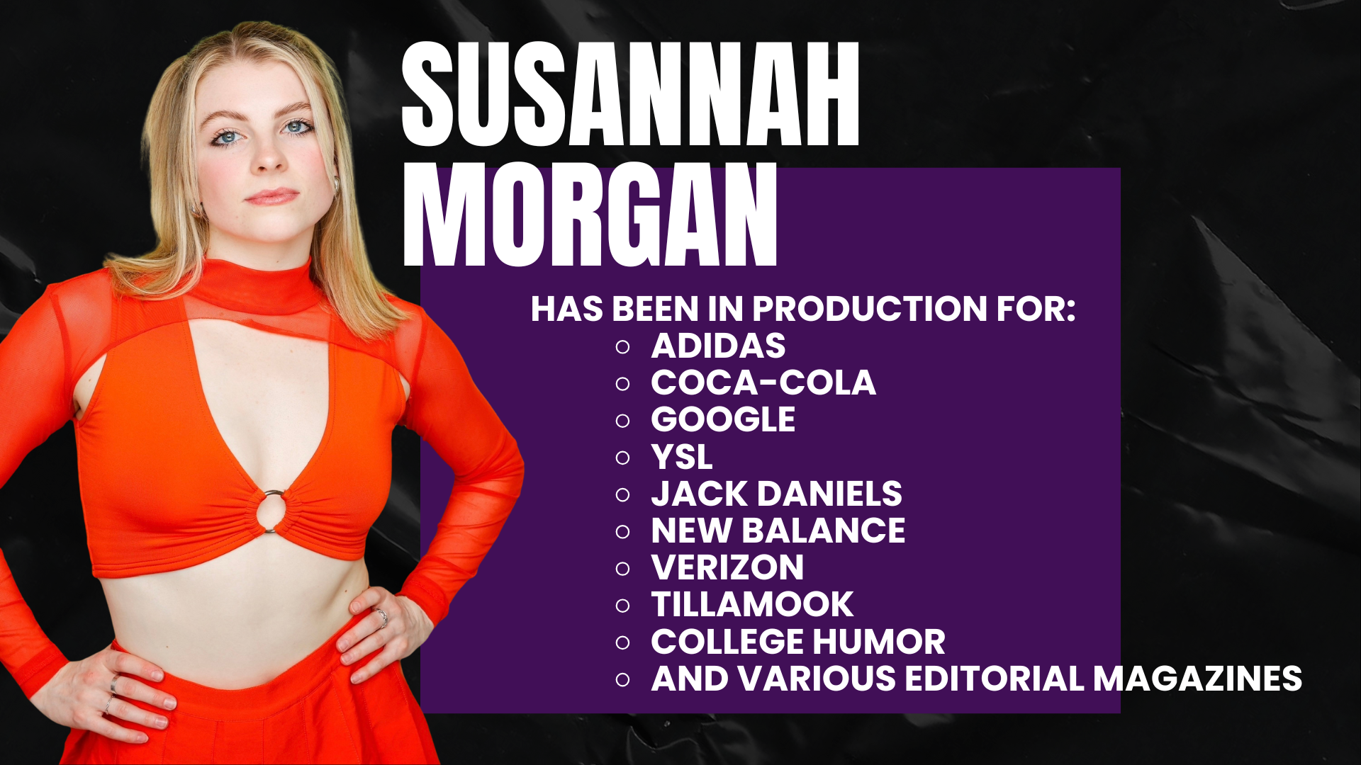 Susannah Morgan Alumni Accomplishments