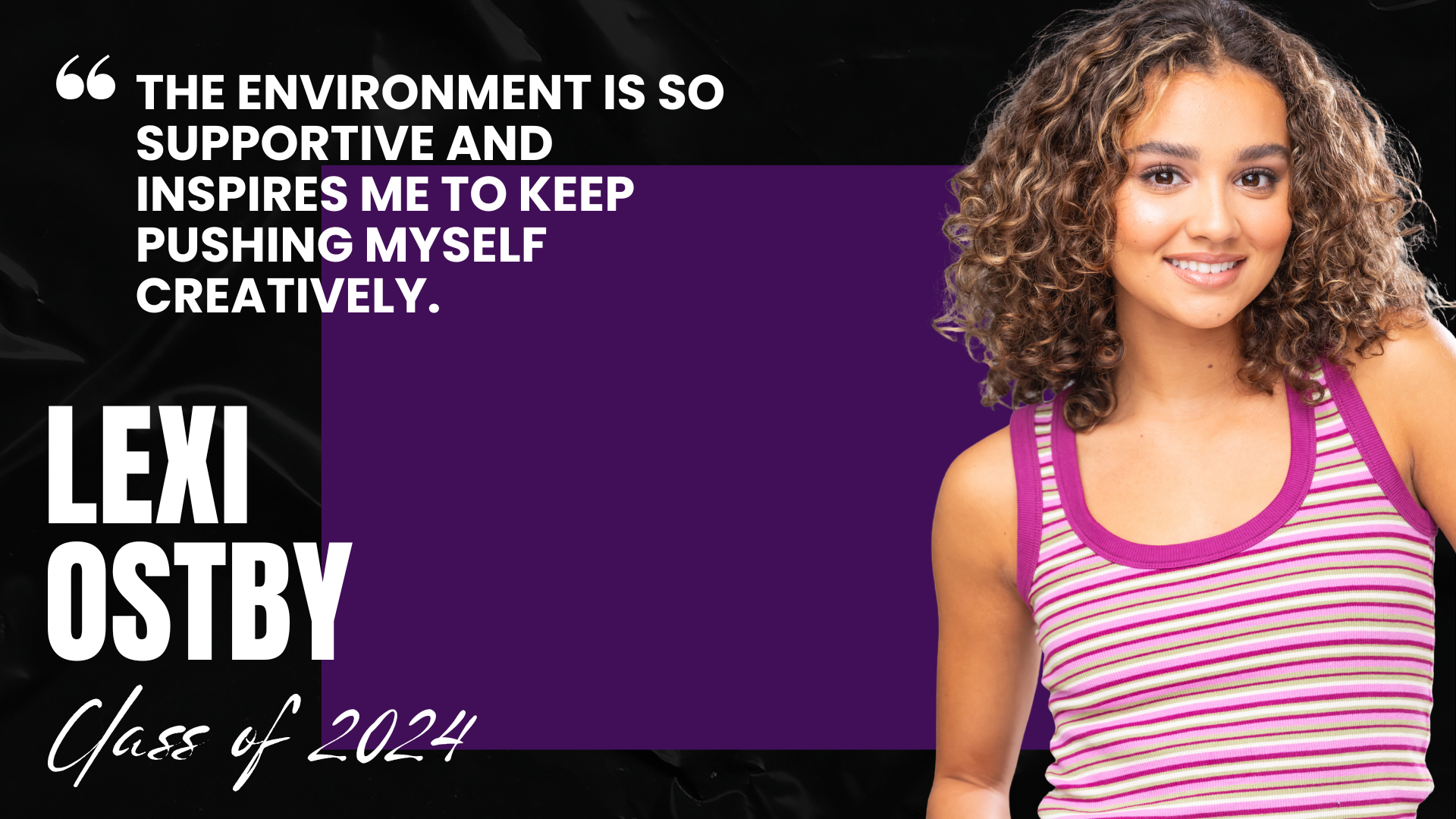 Lexi Ostby Alumni Testimonial