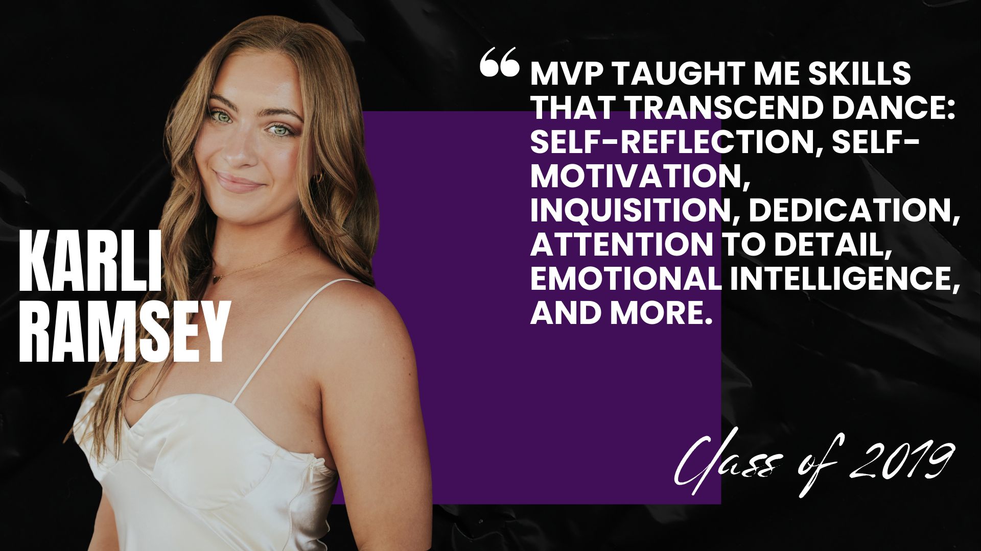 Karli Ramsey Alumni Testimonial