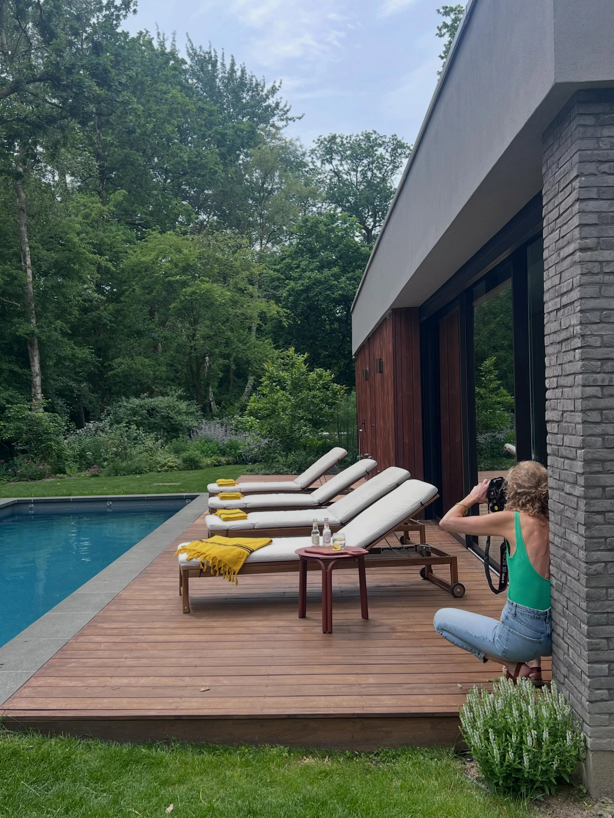 Photo shoot day @havenhouse_experience avec @inspire_paris x @virginiefaucher.photography 🌳🌞🌸🌱

Nous avons h&acirc;te de vous d&eacute;voiler ces nouvelles images estivales de notre maison SET &amp; MATCH au Touquet-Paris-Plage ✨