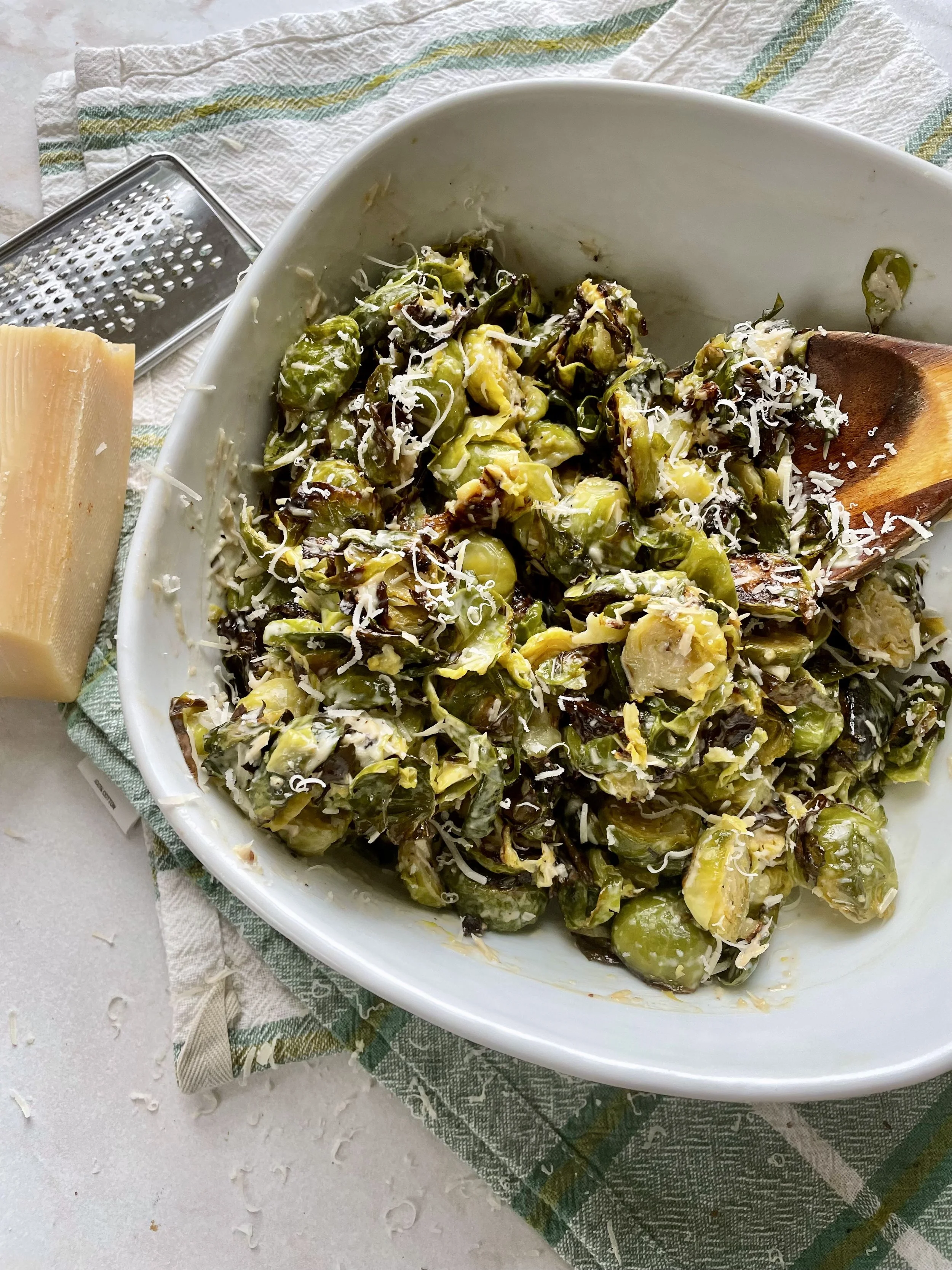 Roasted Caesar Brussel’s