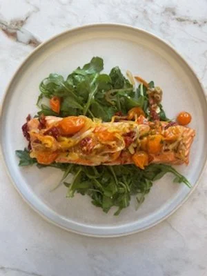 Salmon &amp; Sungolds