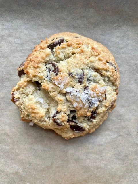 Salted Date Chocolate Chip Cookies