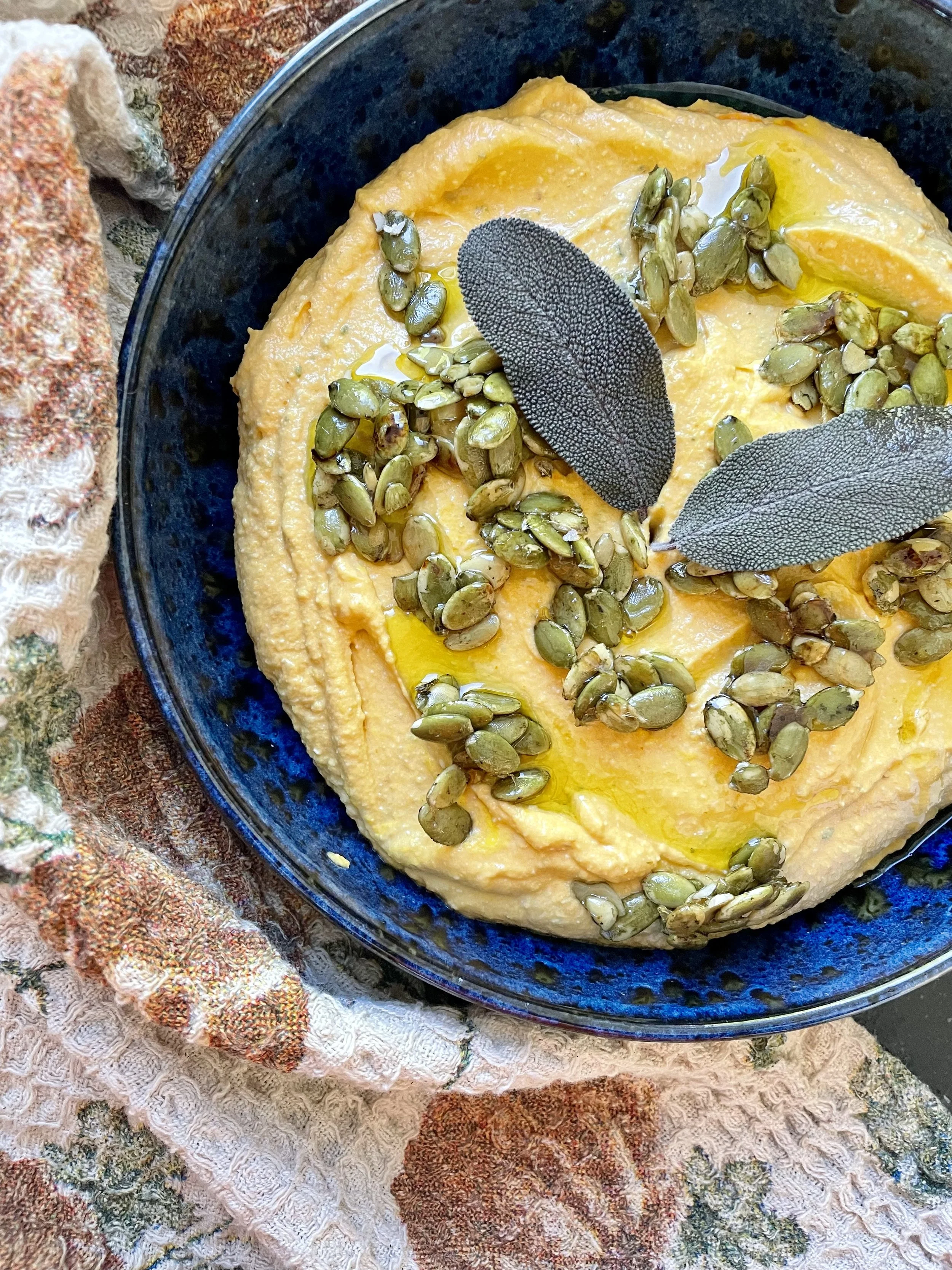 Pumpkin Whipped Feta Dip