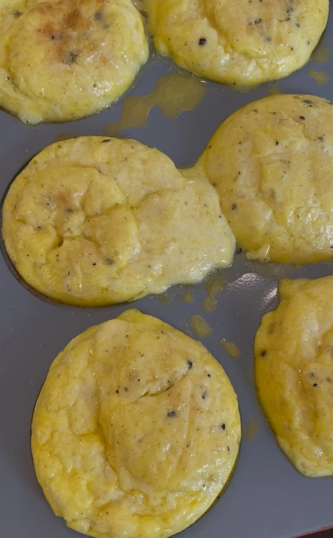 High Protein Ham &amp; Cheese Egg Muffins