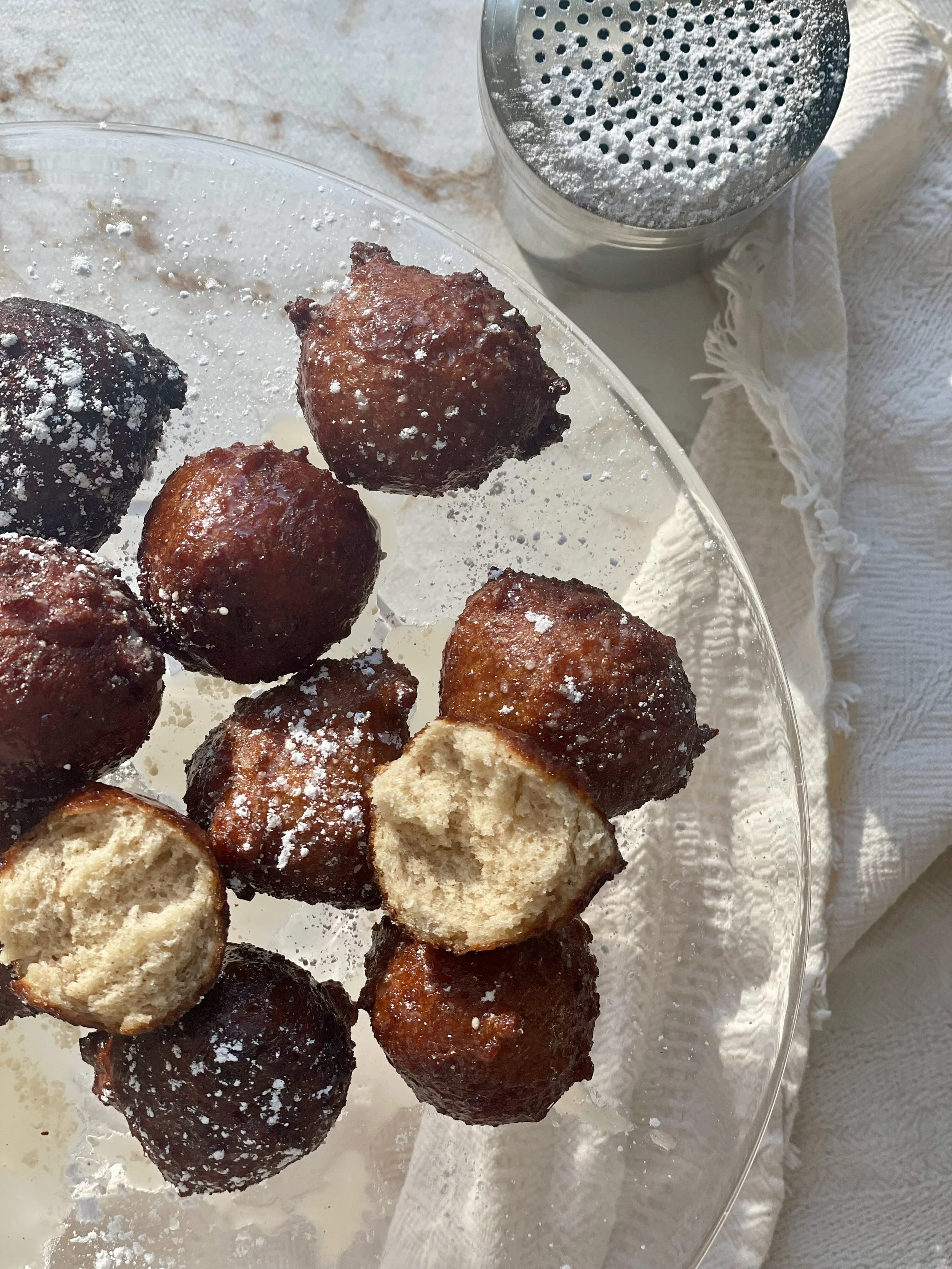 Maple Glazed Donut Holes