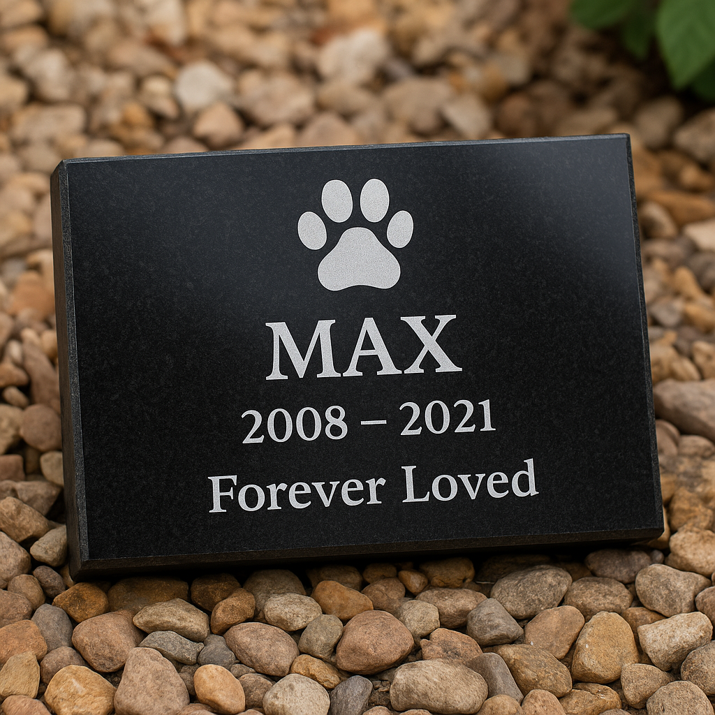 🐾 Custom Pet Memorial Stone