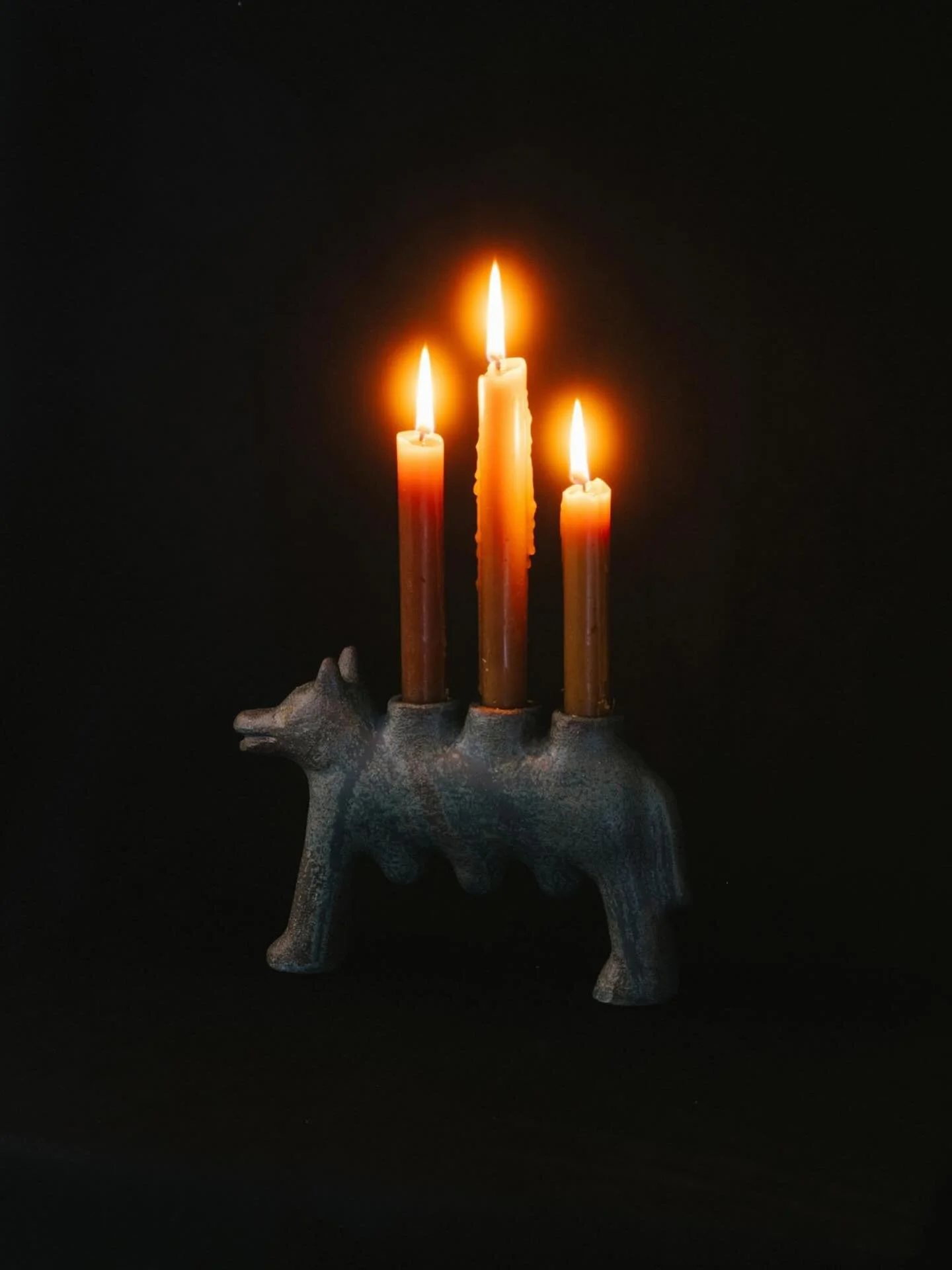 Loba Candle Holder

Handbuilt in pink stoneware and finished with a blue crystallized matte glaze. A symbol of fierceness, unconditional love, and protection.

#CraftersOfToday #EstherLara #HandbuiltCeramics #WomenInCraft #BarcelonaMakers