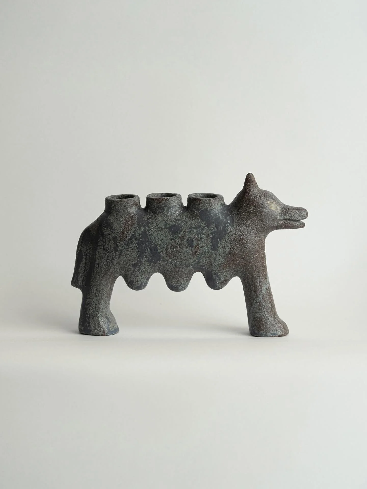 Loba Candle Holder

Handbuilt in pink stoneware and finished with a blue crystallized matte glaze. A symbol of fierceness, unconditional love, and protection.

#CraftersOfToday #EstherLara #HandbuiltCeramics #WomenInCraft #BarcelonaMakers