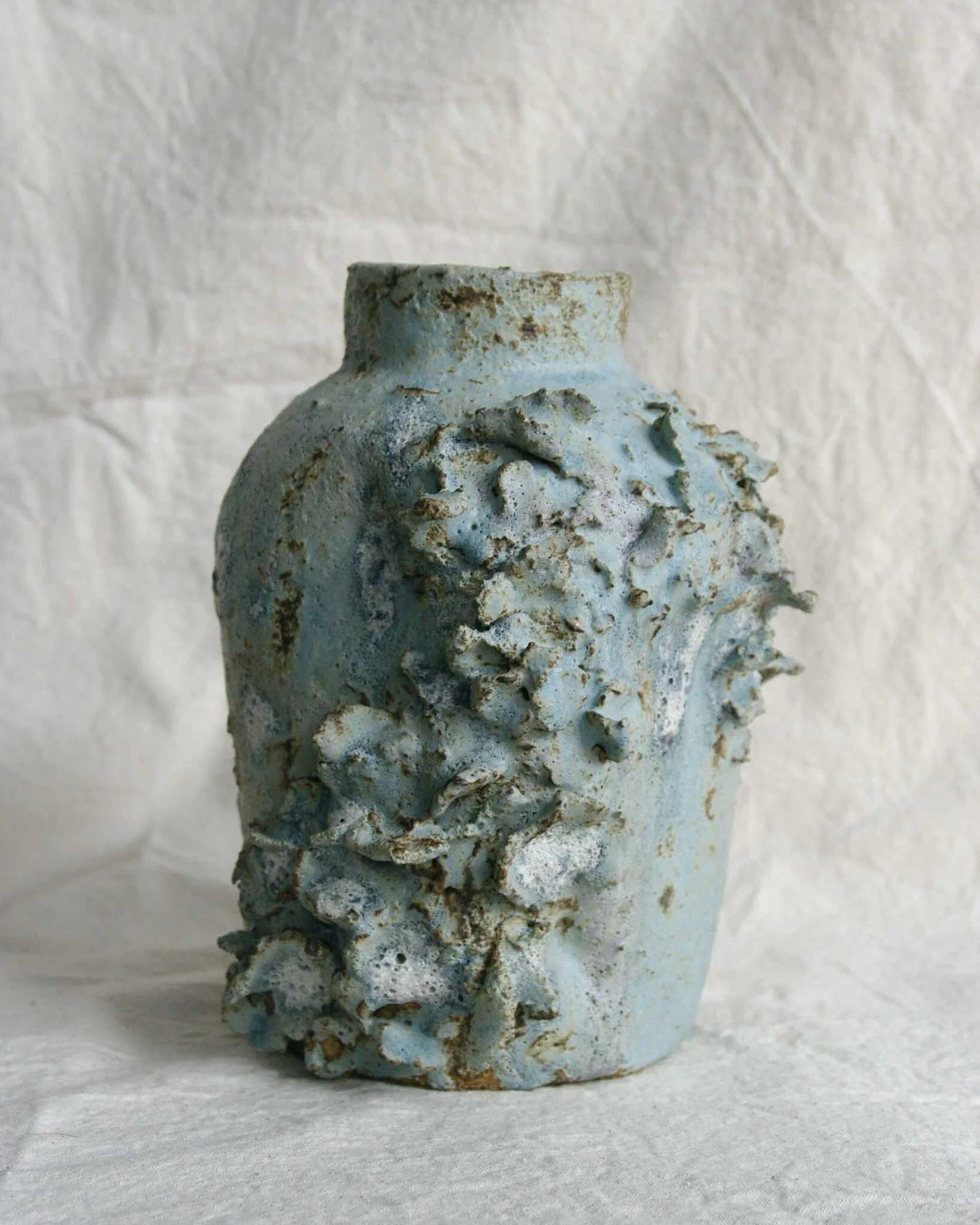 Redux 10

A unique and beautiful vase by Daisy Eltenton, handcrafted in Tomar, Portugal, as part of our selection. Fired at 1260&ordm;C with matte and crater glazes developed by the artist for her Redux series. 

Now available at craftersoftoday.com.