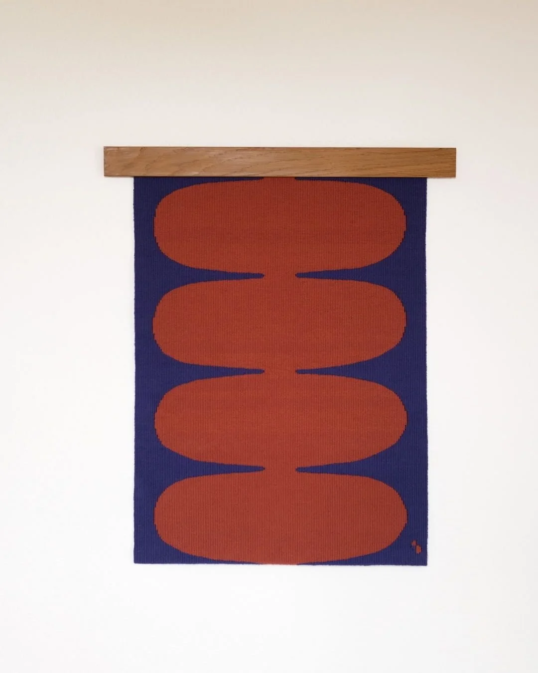 Walking with you, part of our selection of handwoven tapestries created by Elvire Debitus. Available now at craftersoftoday.com.

Handwoven in Brittany as part of the limited series Right There, this piece translates contemplative memories through ab