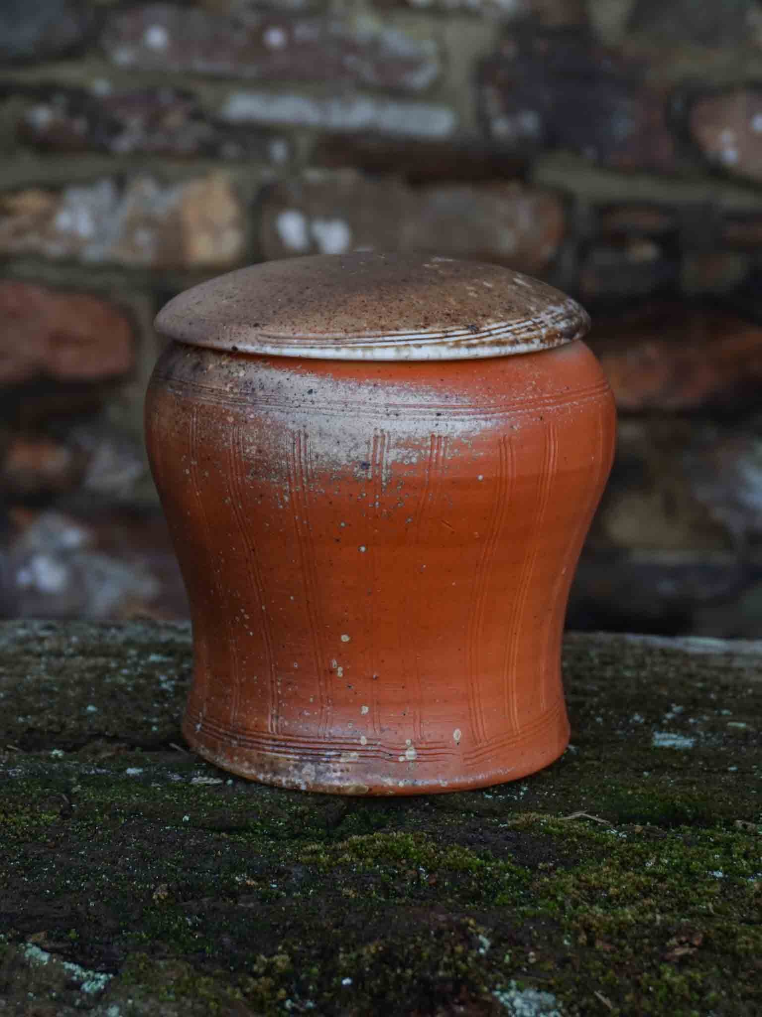 Orange Lidded Jar 1 Elin Hughes.jpg