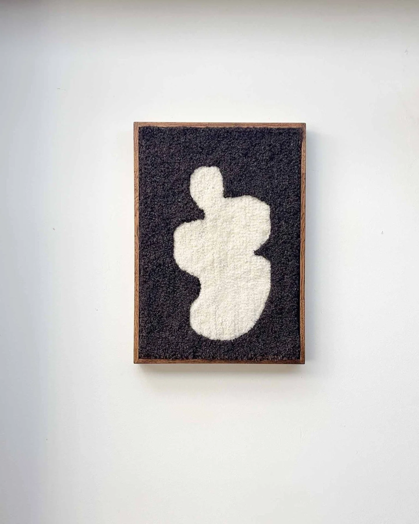 Puddle 001 by Alice Liptrot is hand punched using locally sourced undyed Romney yarn and framed in solid oak. It reflects a careful approach to material, process, and work shaped slowly by hand.

Photo belong to Alice

Read our full interview with Al