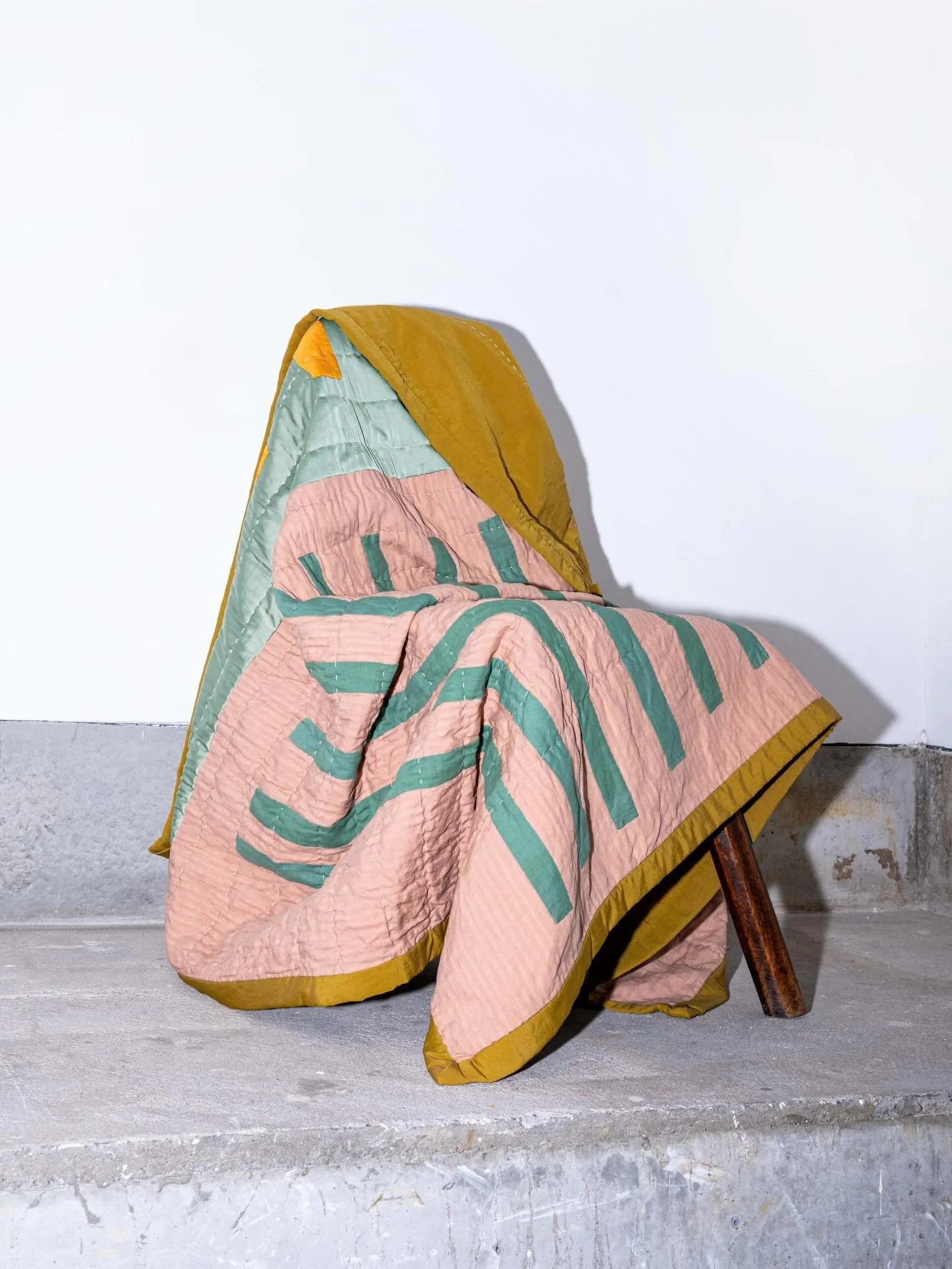 Unique textile quilts by Rapha&euml;lle Doineau available at craftersoftoday.com

Photos by Ad&egrave;le Violette

#TextileArt #PatchworkQuilts #intentionalobjects #handcraftedobjects