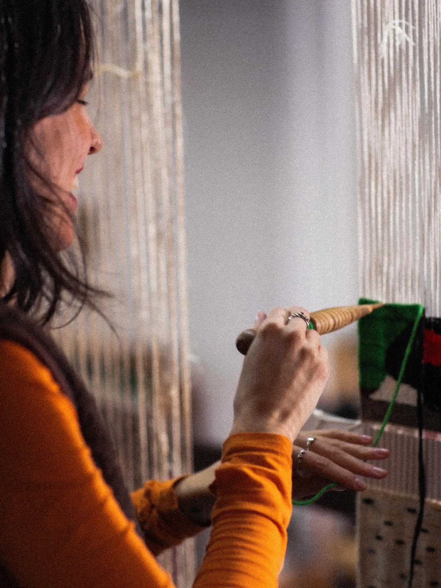 @isabelriosl on her process 🤎

&ldquo;I often experience a fear of the blank page. Starting a new project is always a moment of tension for me. To move past it, there is usually a memory, a landscape, or an experience behind the piece. So sometimes 