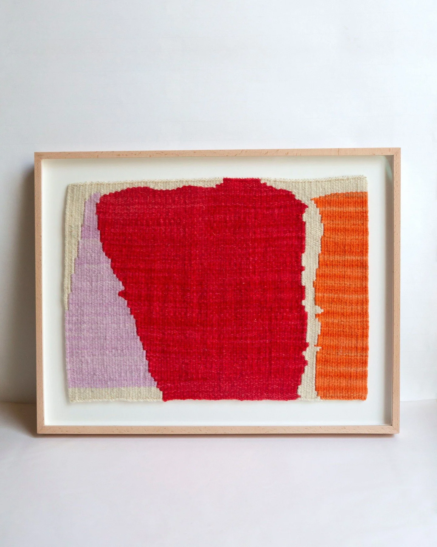 Series Collages II 

Handwoven in Barcelona by Isabel R&iacute;os, this piece explores the meeting of paper and textile. Each piece begins as a handmade paper collage, then is carefully translated into woven form. Crafted in natural fibers, the work 