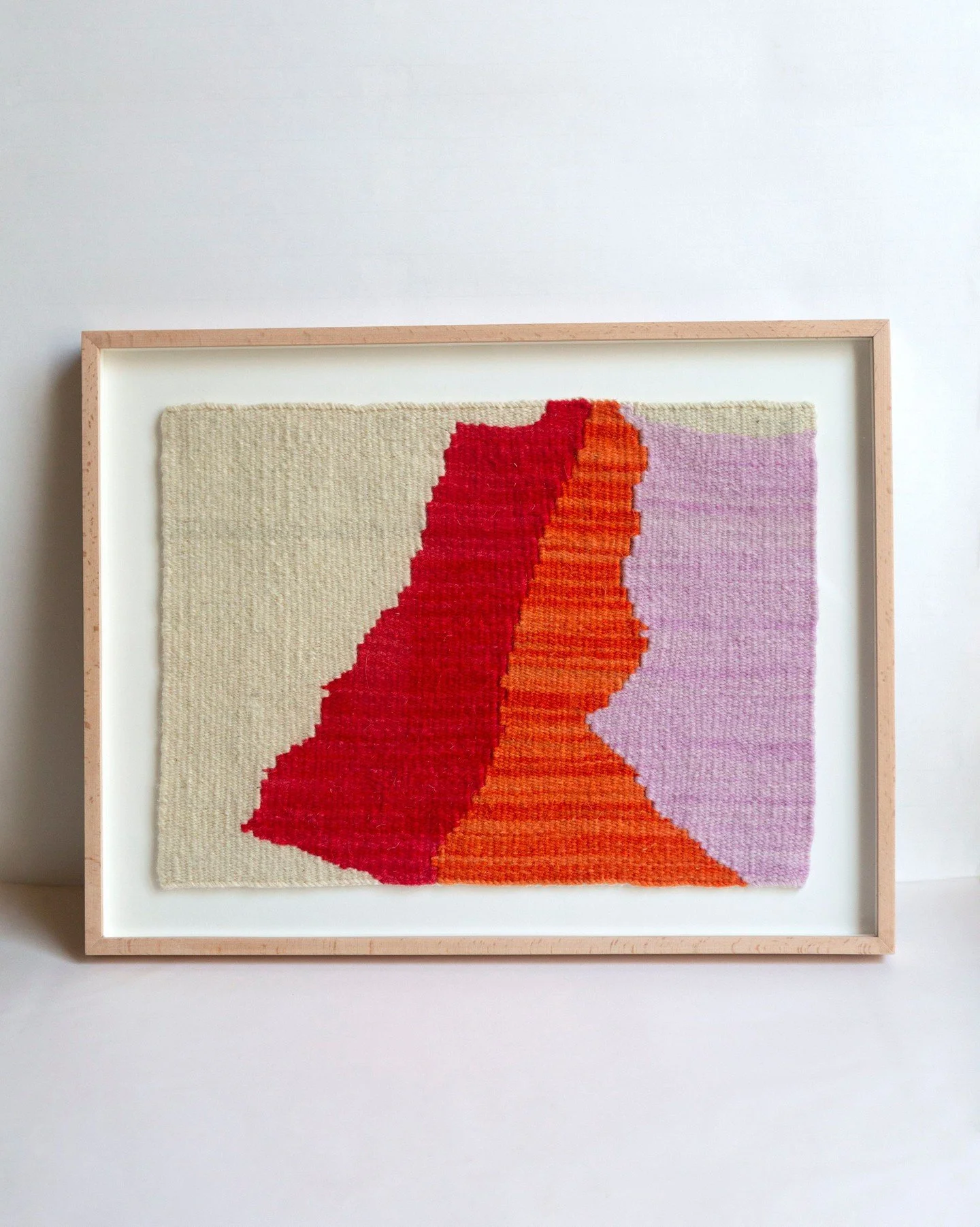 Series Collages II 

Handwoven in Barcelona by Isabel R&iacute;os, this piece explores the meeting of paper and textile. Each piece begins as a handmade paper collage, then is carefully translated into woven form. Crafted in natural fibers, the work 