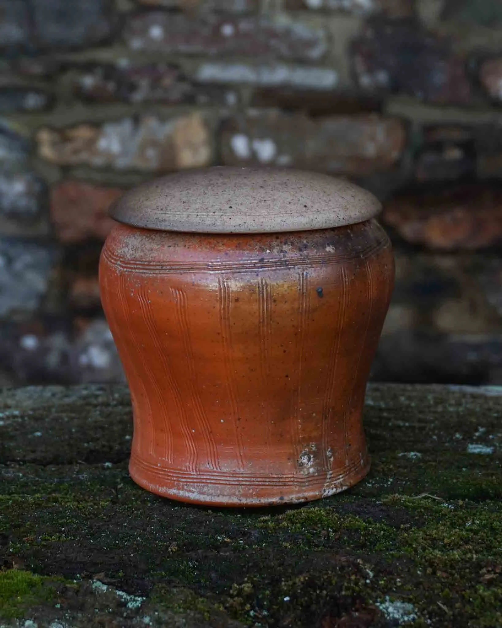 Orange Lidded Jar 2 Elin Hughes.jpg
