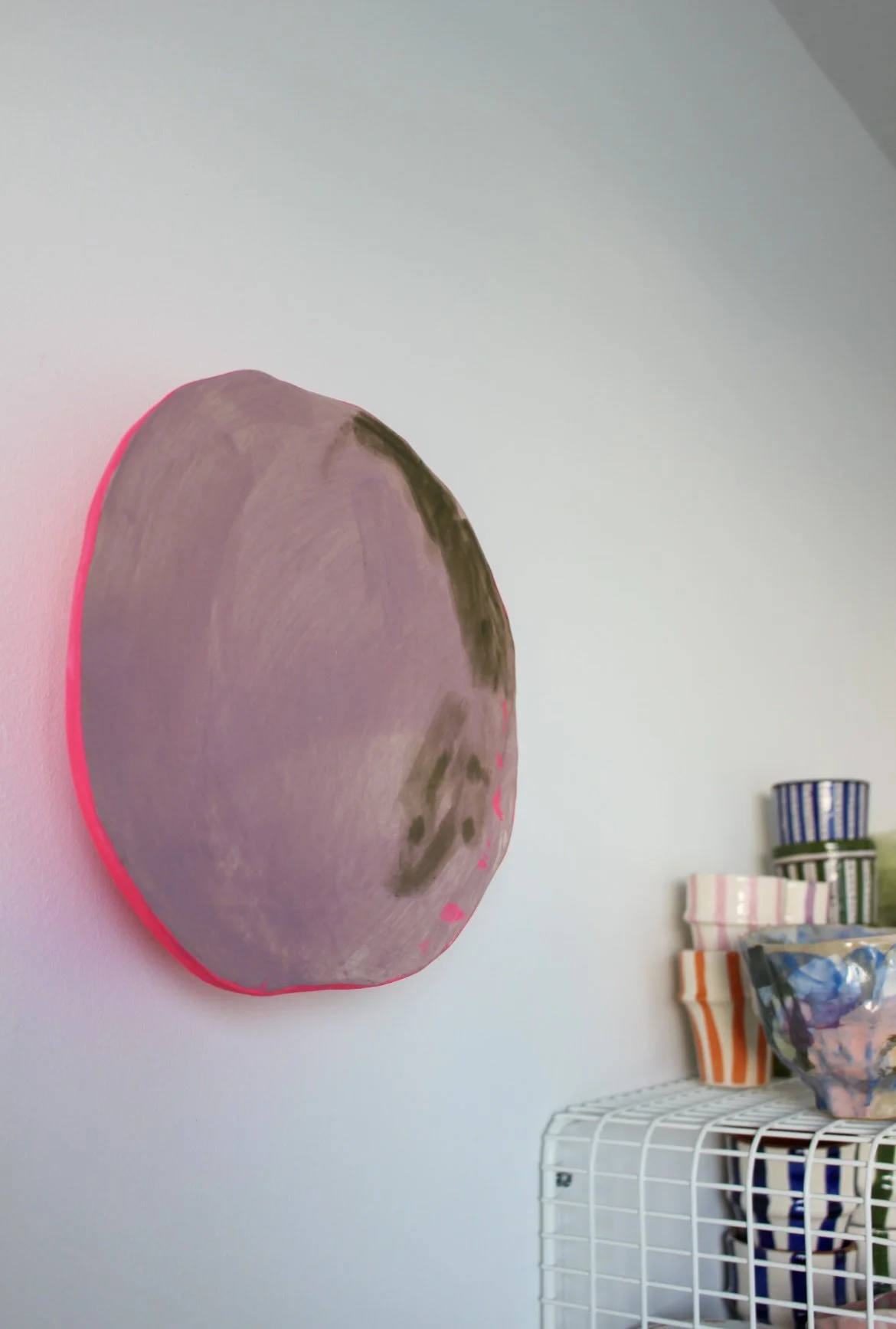 Pink painting