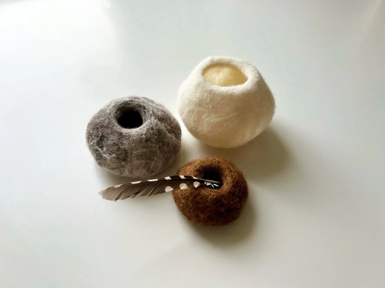 Felted Wool Bowls lll