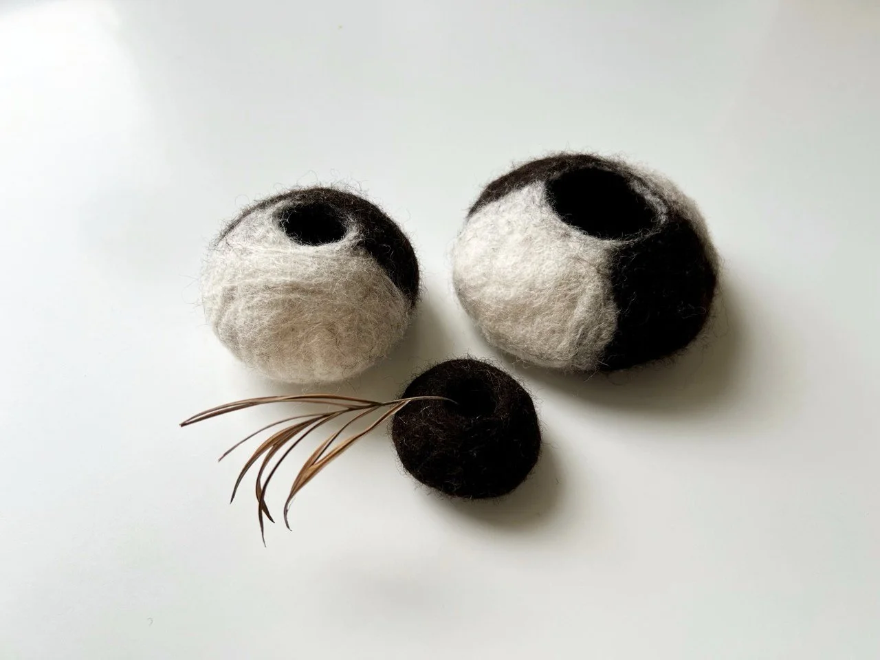 Felted Wool Bowls l