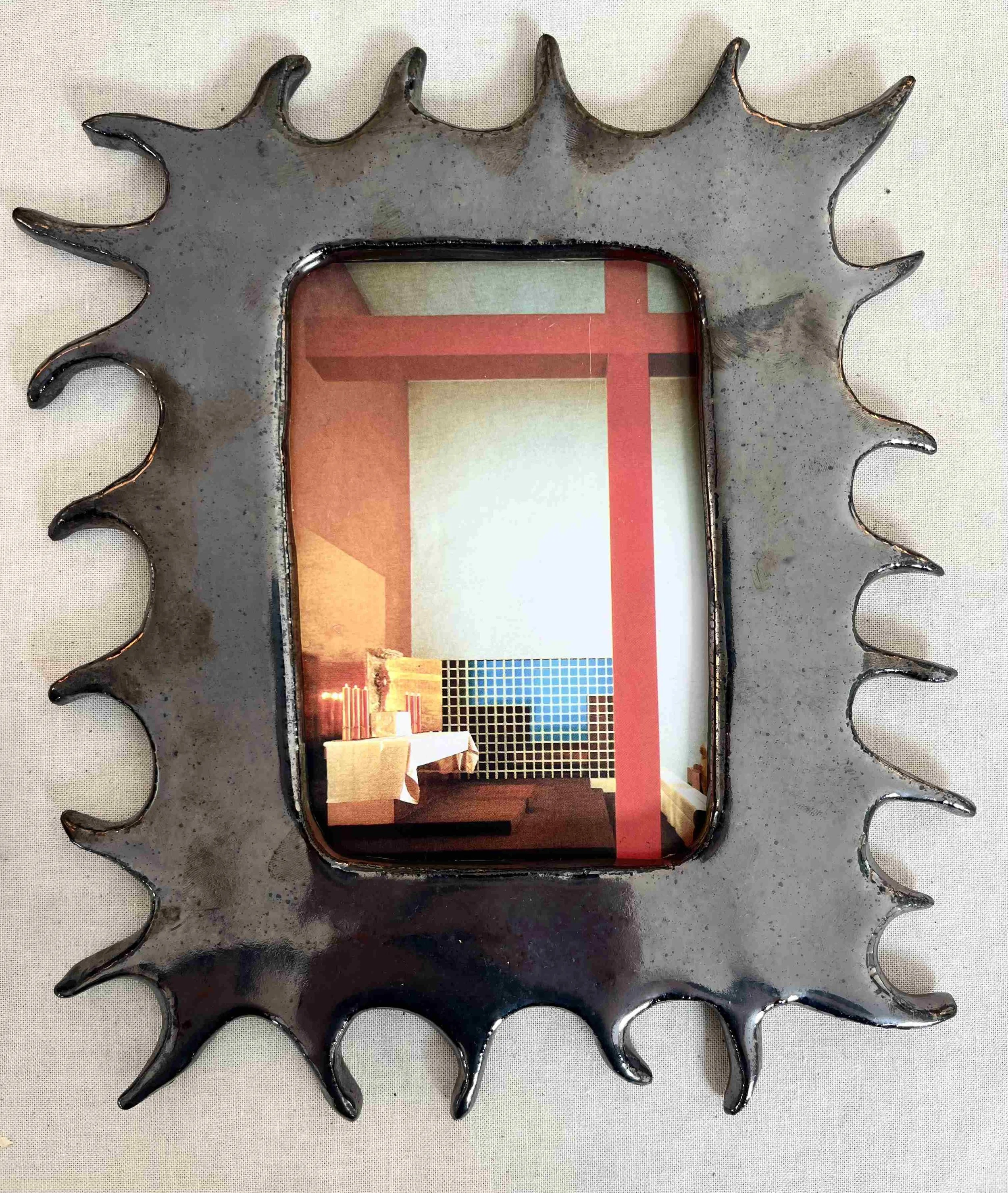 Rayo frame with metalic glaze.jpg