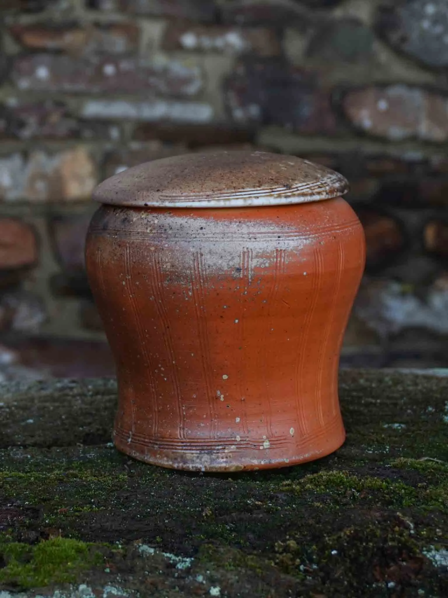 Orange Lidded Jar 3 Elin Hughes.jpg