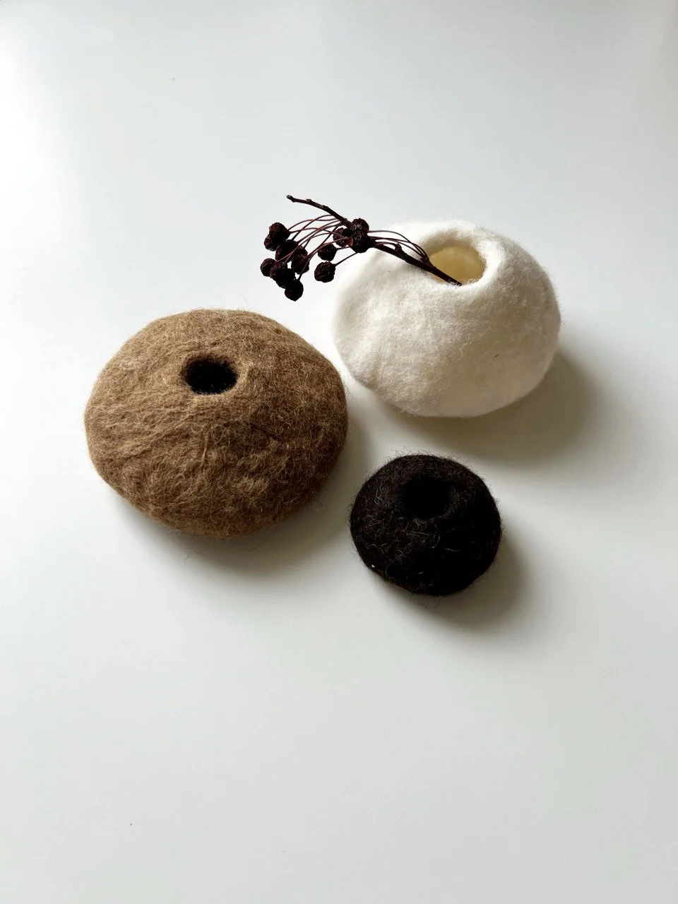 Felted Wool Bowls ll