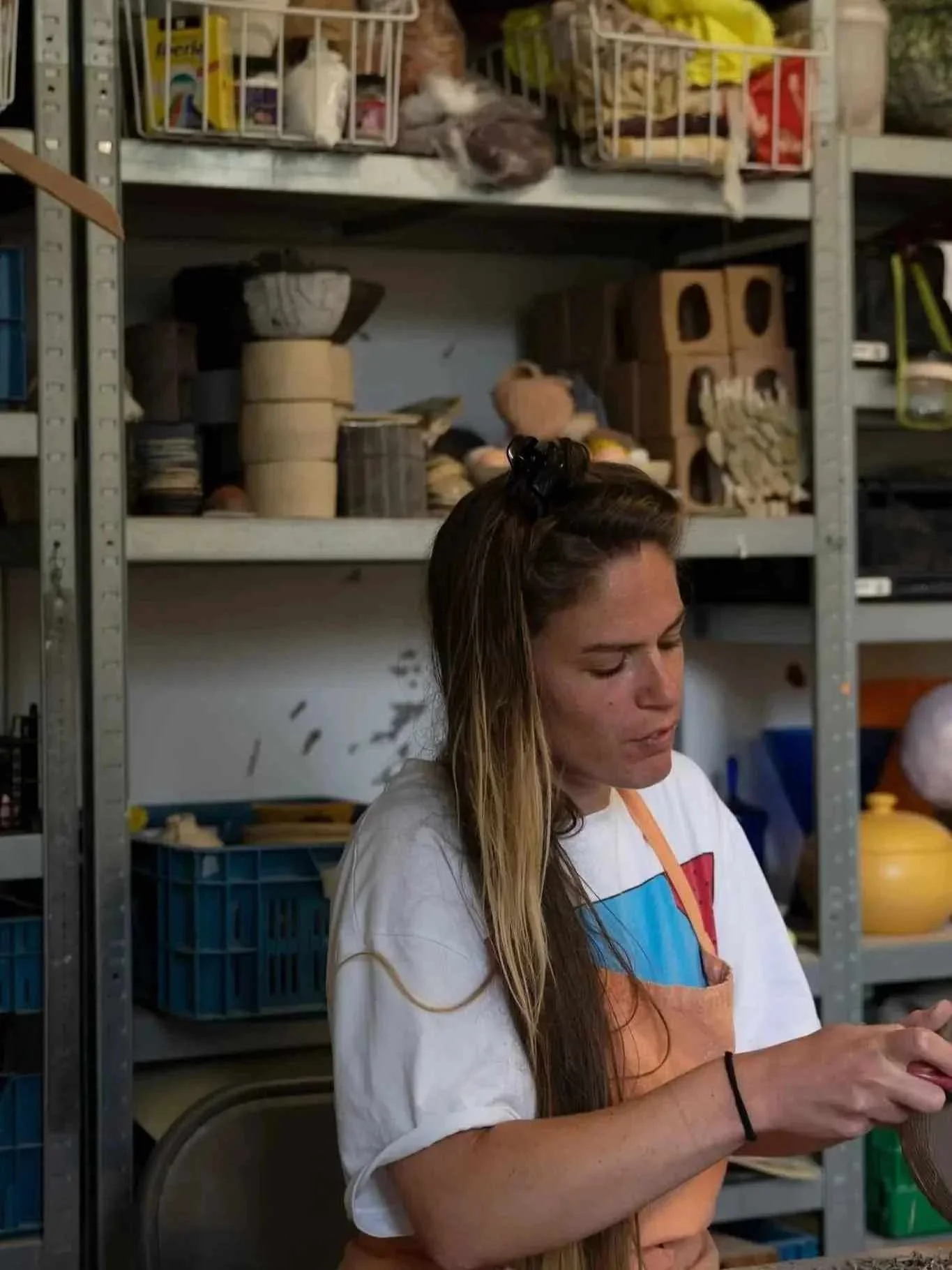 Portrait of Rachel Sellem · Ceramic Artist Based in Amsterdam