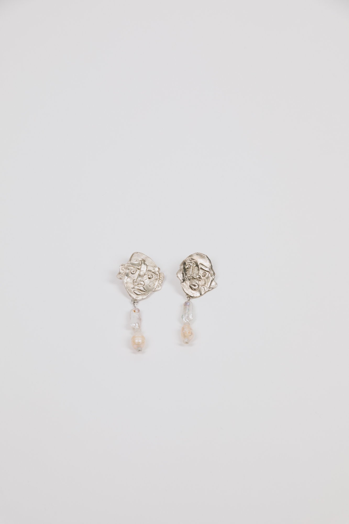 Silver Character Over the Moon