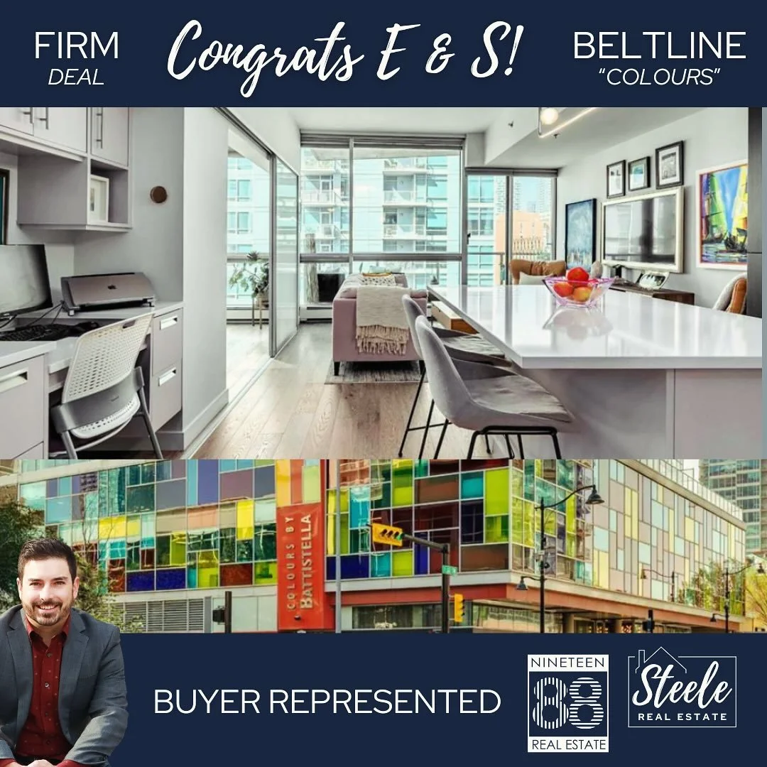 🎉 Buyer WIN in &ldquo;COLOURS&rdquo;! 🏙️

Thrilled to represent my clients on this stunningly renovated downtown condo &mdash; right in one of Calgary&rsquo;s most vibrant corridors! 🌆

✅ We secured this purchase at 96.4% of list price &mdash; tha