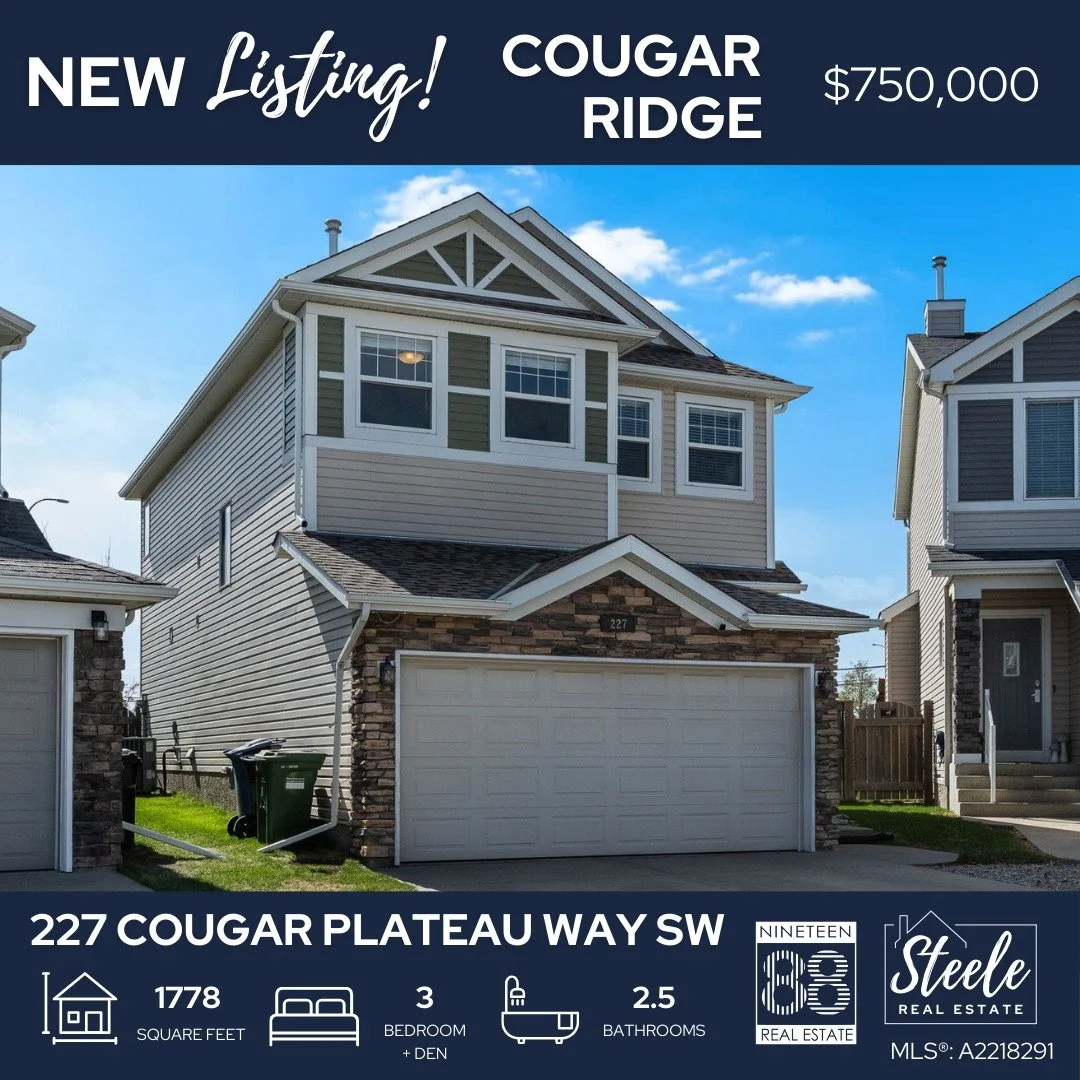 🏡 NEW LISTING in Cougar Ridge!
Sittting on a massive pie lot (~7000 sq ft) with a SW facing backyard🌞an incredible 400 sq ft deck and pergola 🌿

Featuring:
🍽️ Kitchen w/ NEW stainless appliances + walk-in pantry
🔥 Bright + open main floor
🧑&zwj