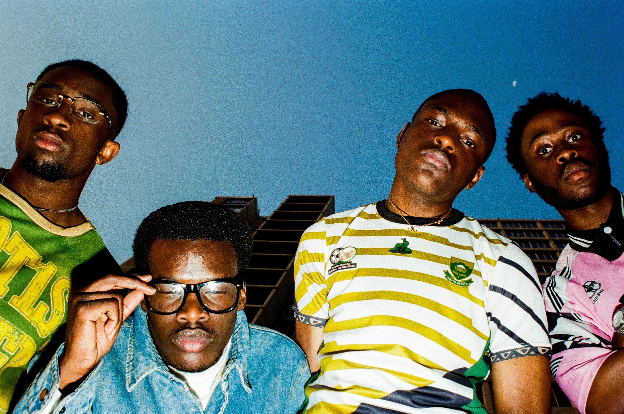 Joshua Futura, shot in East Johannesburg with his friends.